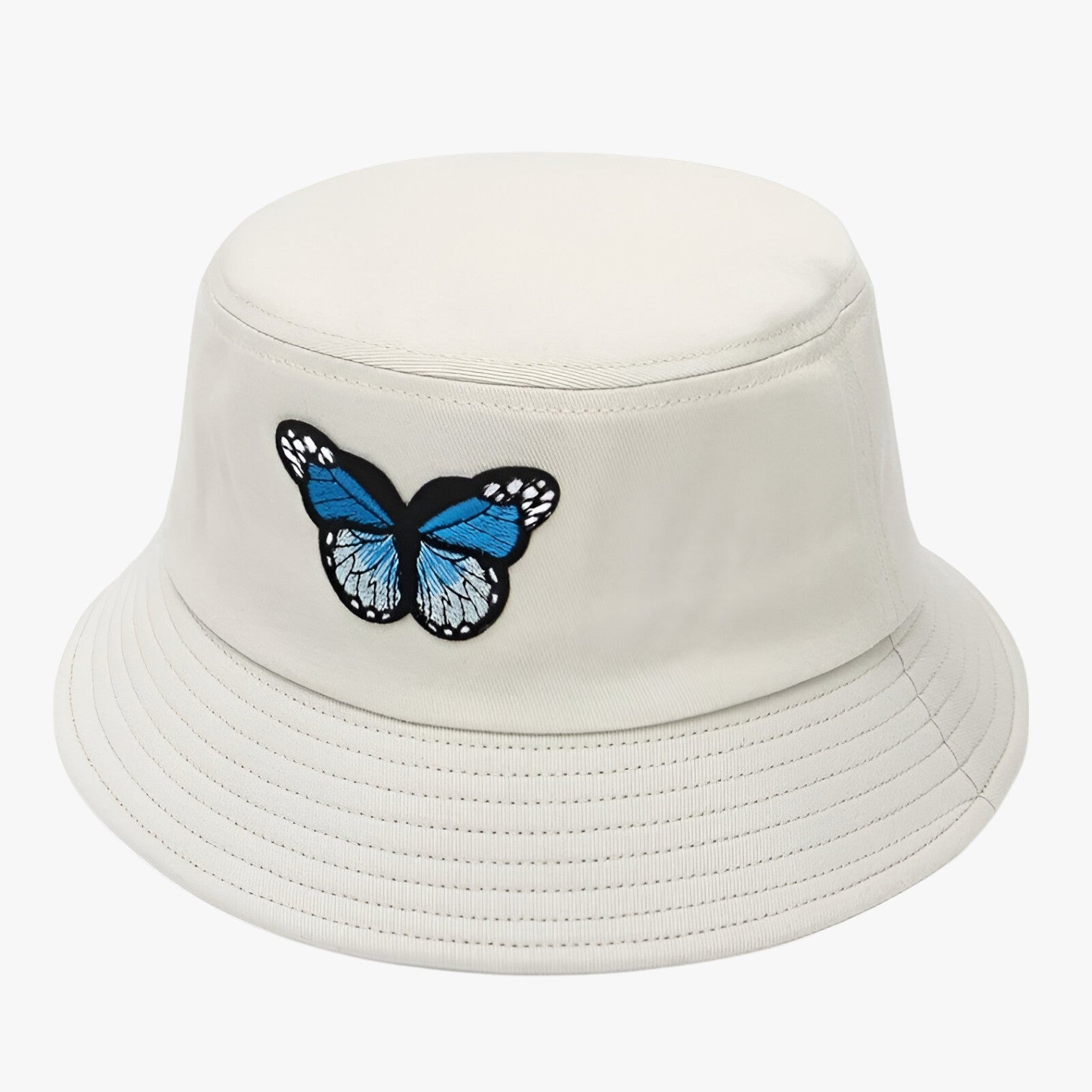 Protezione solare con accento farfalla - per ragazze attive Donna - Beige 56-58cm - accento attive brenda | protezione solare elegante con accento farfalla - per ragazze attive - €25 bucket hats donna farfalla Hat for girls protezione protezione solare ragazze summer hat Sun Hats women hat - Concept Palermo