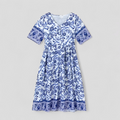 Vestido de verano para mujer con estampado floral