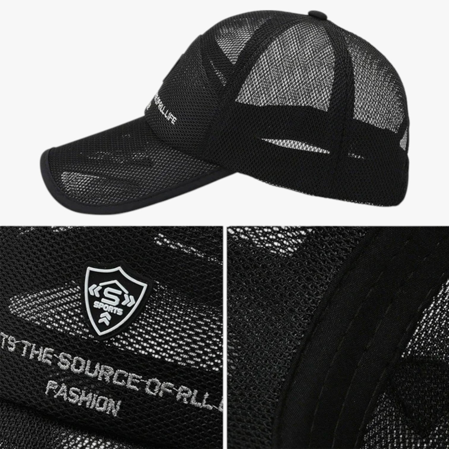 Cappello Sportivo Estivo Traspirante con Visiera Jungle Uomo - - Baseball caps cappello cappello sportivo caps estivo jungle men's hat mens cap sportivo traspirante uomo - Concept Palermo