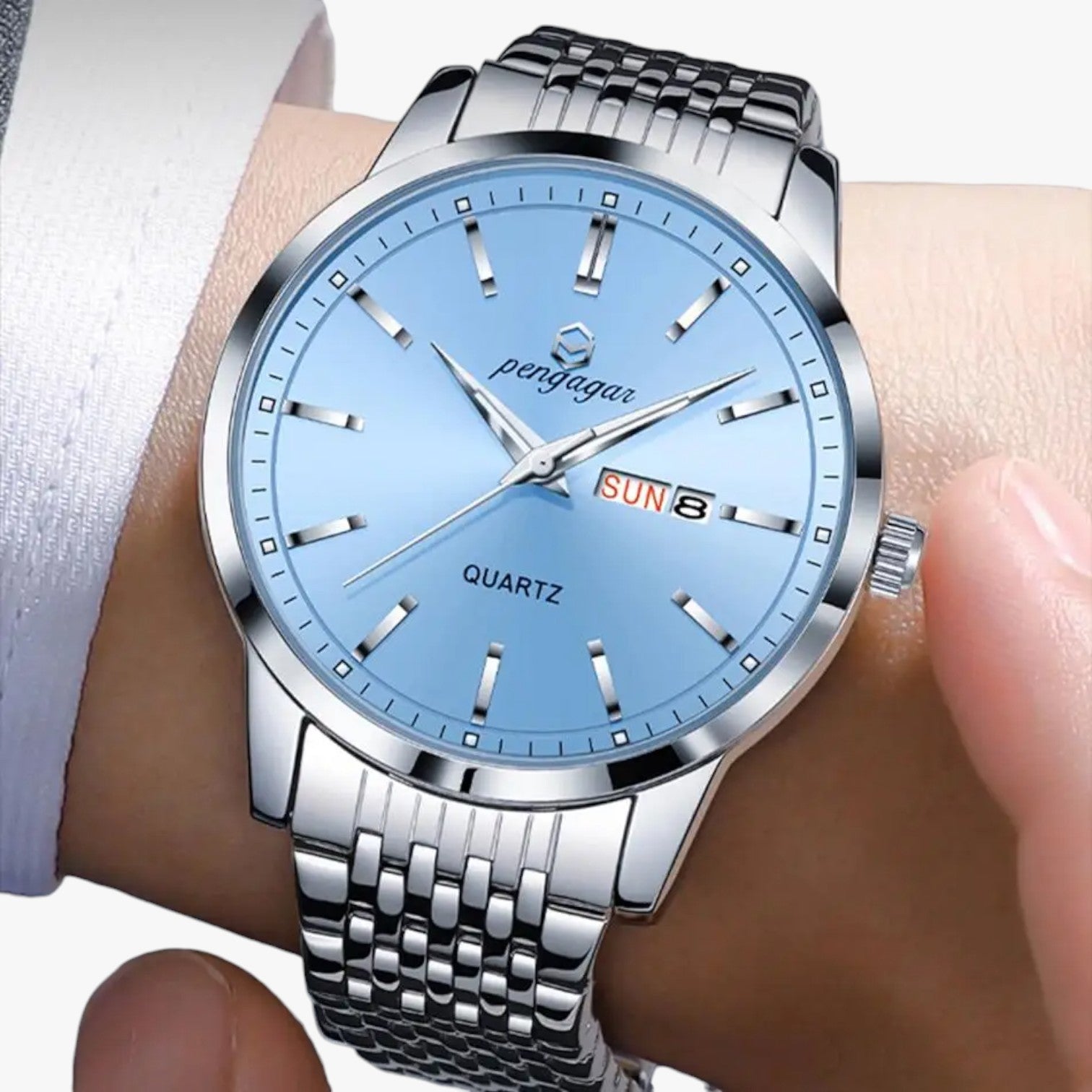 Orologio maschile e impermeabile Acciaio - - acciaio impermeabile maschile orologio orologio maschile watch watches - Concept Palermo