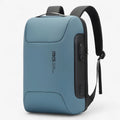 Mochila impermeable para hombre para laptop 15.6" con USB, antirrobo, gran capacidad