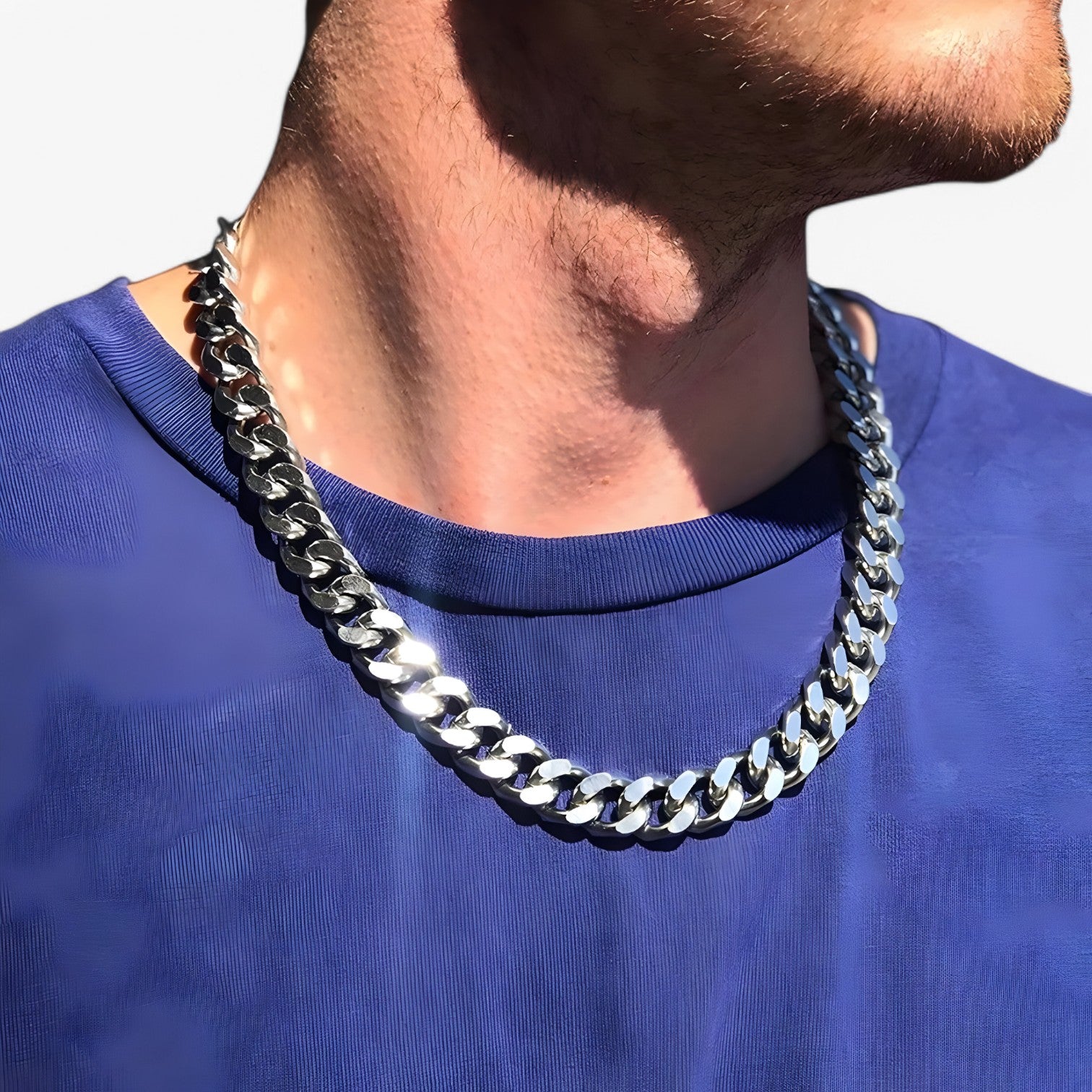 Audace, Lunga & Stilosa Dichiarazione Acciaio Men Lana - - acciaio audace audace lunga dichiarazione jewelry lana lunga mens accessory Necklace necklace for men NECKLACES stilosa - Concept Palermo