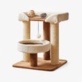 Gran nido para gatos con diversión para escalar y rascar