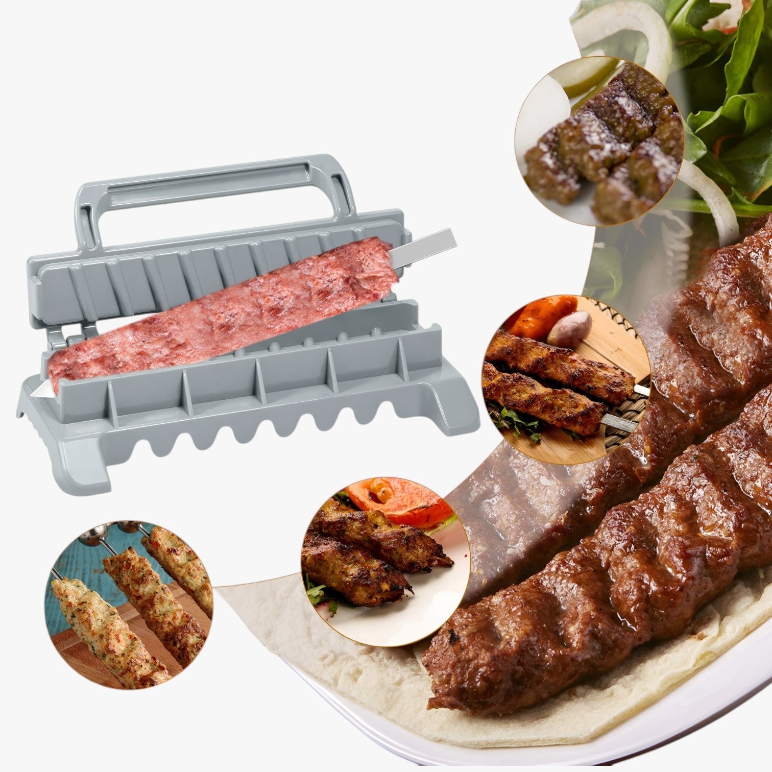Macchina per Kebab in Plastica – Spiedini Ogni Volta Senza Sforzo Uomo - - kebab Kitchen kitchen & dining kitchen accessory macchina macchina kebab ogni plastica sforzo spiedini - Concept Palermo