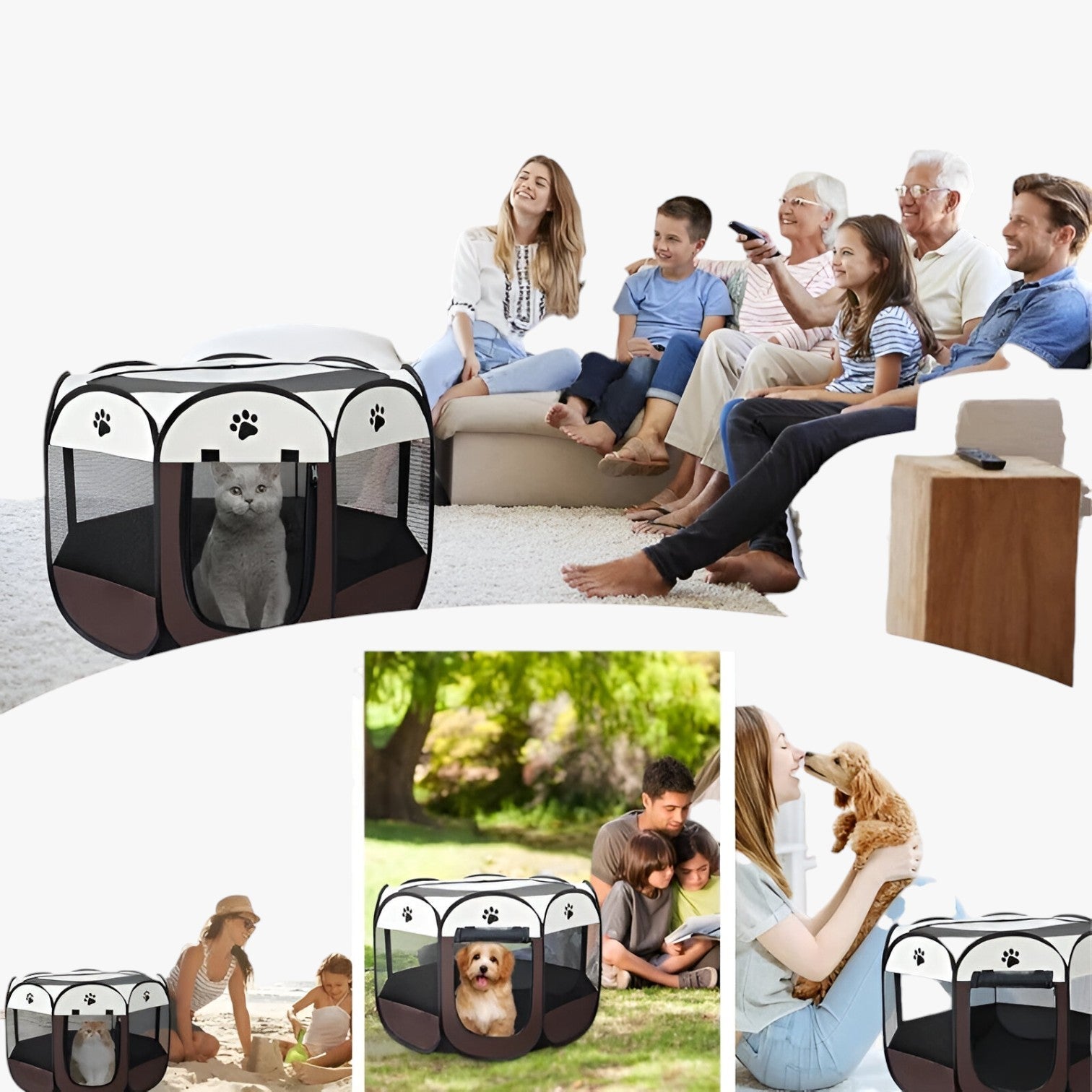 Tenda portatile pieghevole per animali domestici per comfort e facilità Uomo - - animali comfort domestici facilità pet pet accessories pet bed PET SUPPLIES pets & supplies pieghevole portatile tenda - Concept Palermo