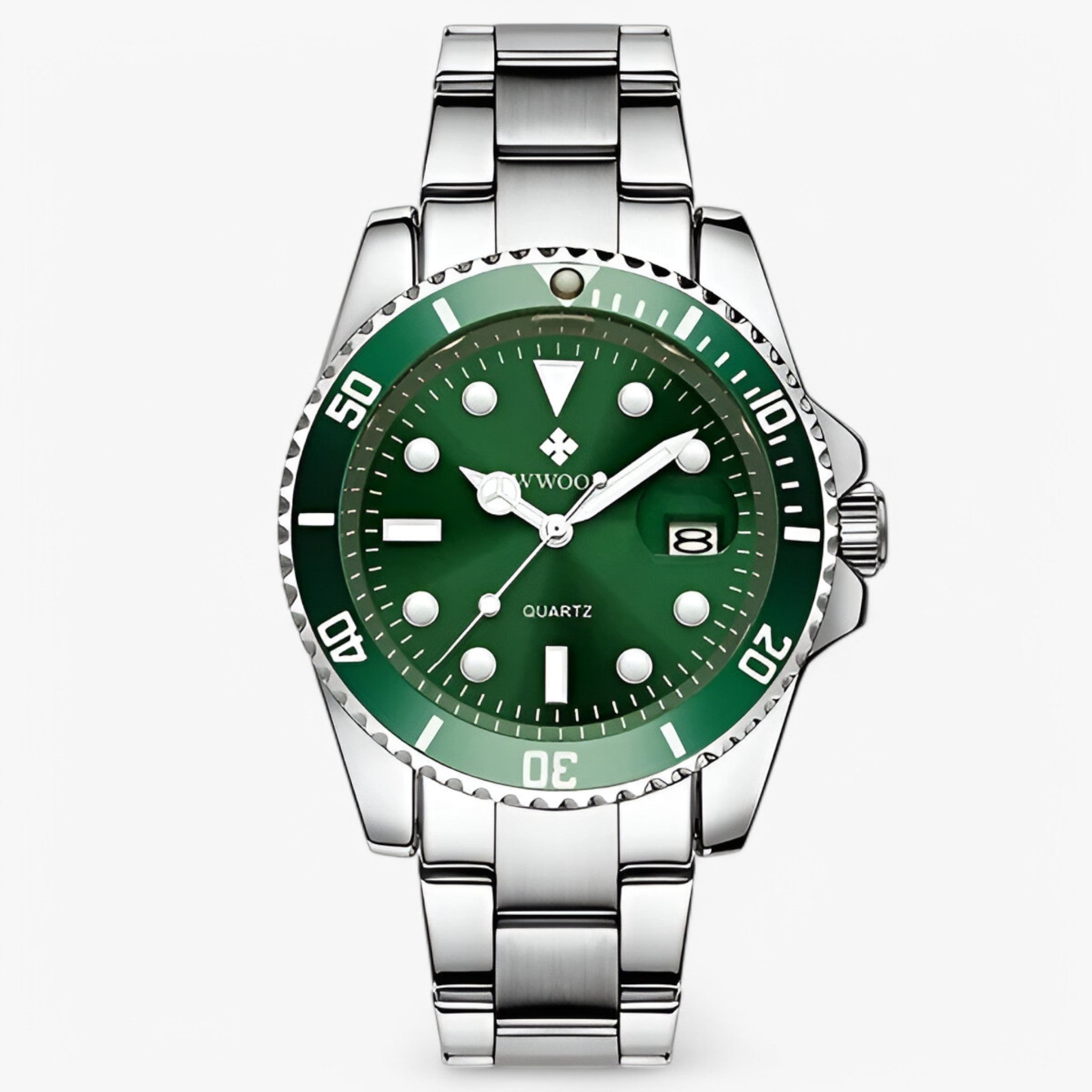 Montre de Plongée de Luxe Étanche Uomo - verde - accessoires horloges luxe montre montre plongée plongée uomo watches étanche - Concept Palermo