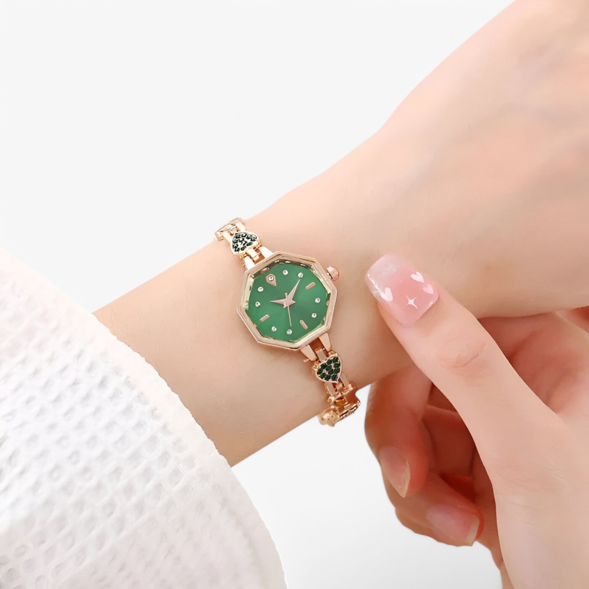 Orologio da donna con bracciale dorato e finitura vintage in argento - - accessoires bracciale donna finitura horloges orologio orologio donna vintage watches - Concept Palermo