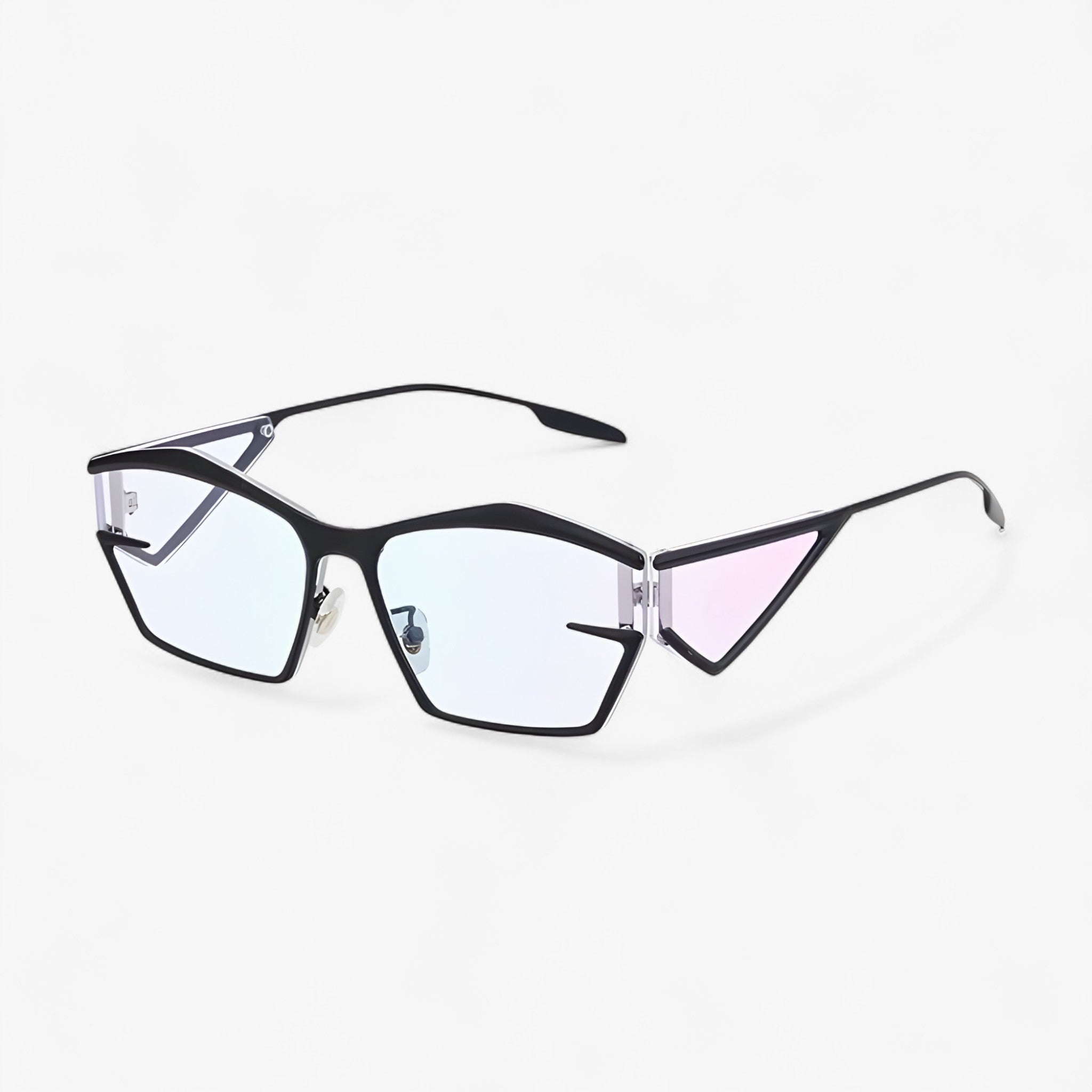 Occhiali da sole punk in metallo Y2K per esterni Uomo - NeroBlu - esterni Fashion Sunglasses men sunglasses polarized mens sunglasses metallo occhiali occhiali sole Polarized man sunglasses punk sole sunglasses sunglasses polarized men uomo - Concept Palermo