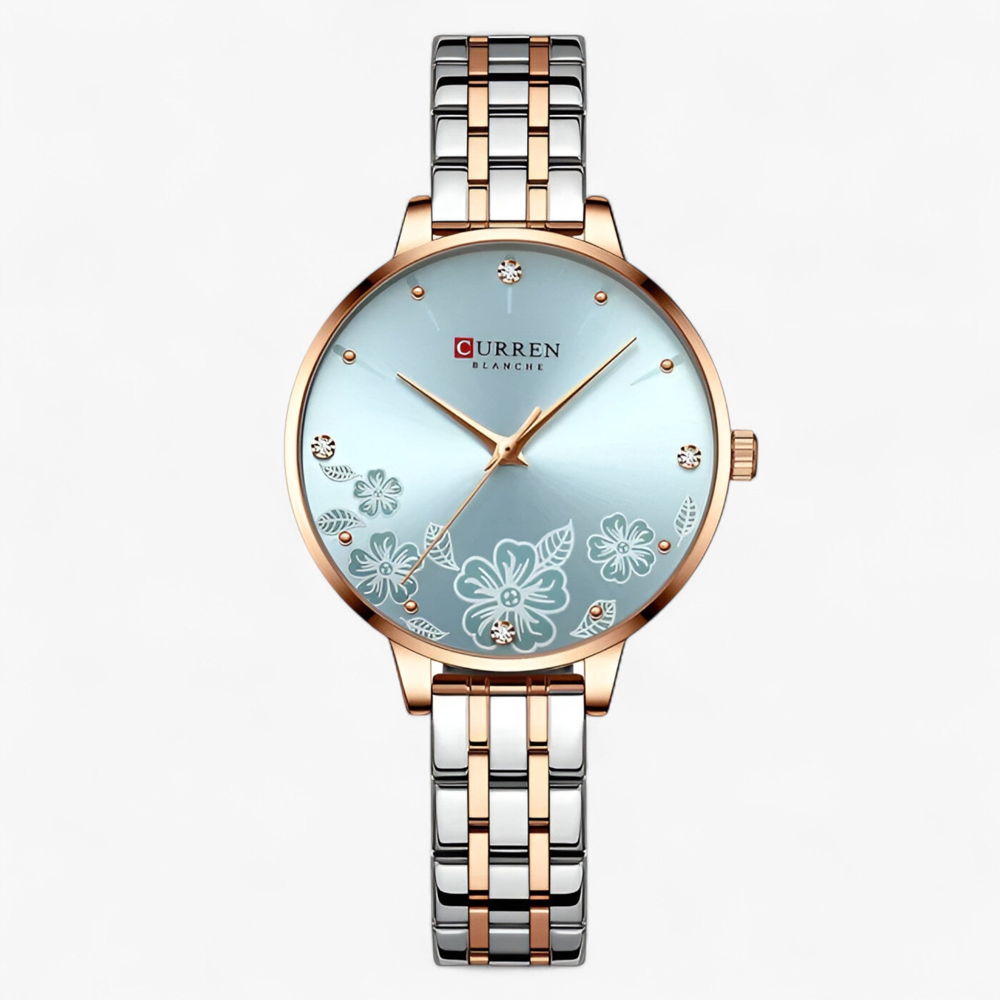 Orologio da donna ultrasottile in acciaio inossidabile al quarzo - Blu - acciaio donna female watch inossidabile orologio orologio donna quarzo ultrasottile watch for women watches - Concept Palermo