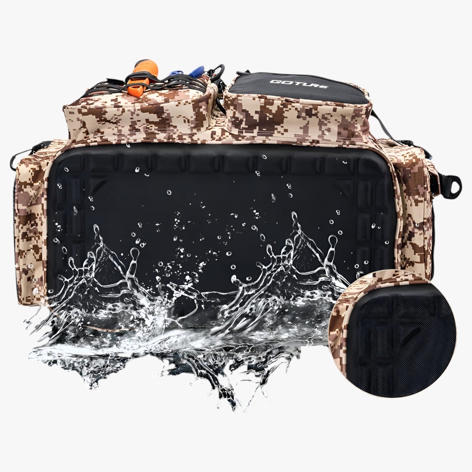 Borsa a spalla per viaggi all'aperto e di pesca - Resistente all'acqua e confortevole Uomo - - acqua aperto bag bags borsa borsa spalla confortevole mens bag pesca resistente - Concept Palermo