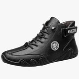 Heren sneakers van licht en ademend leer, comfort bij elke stap