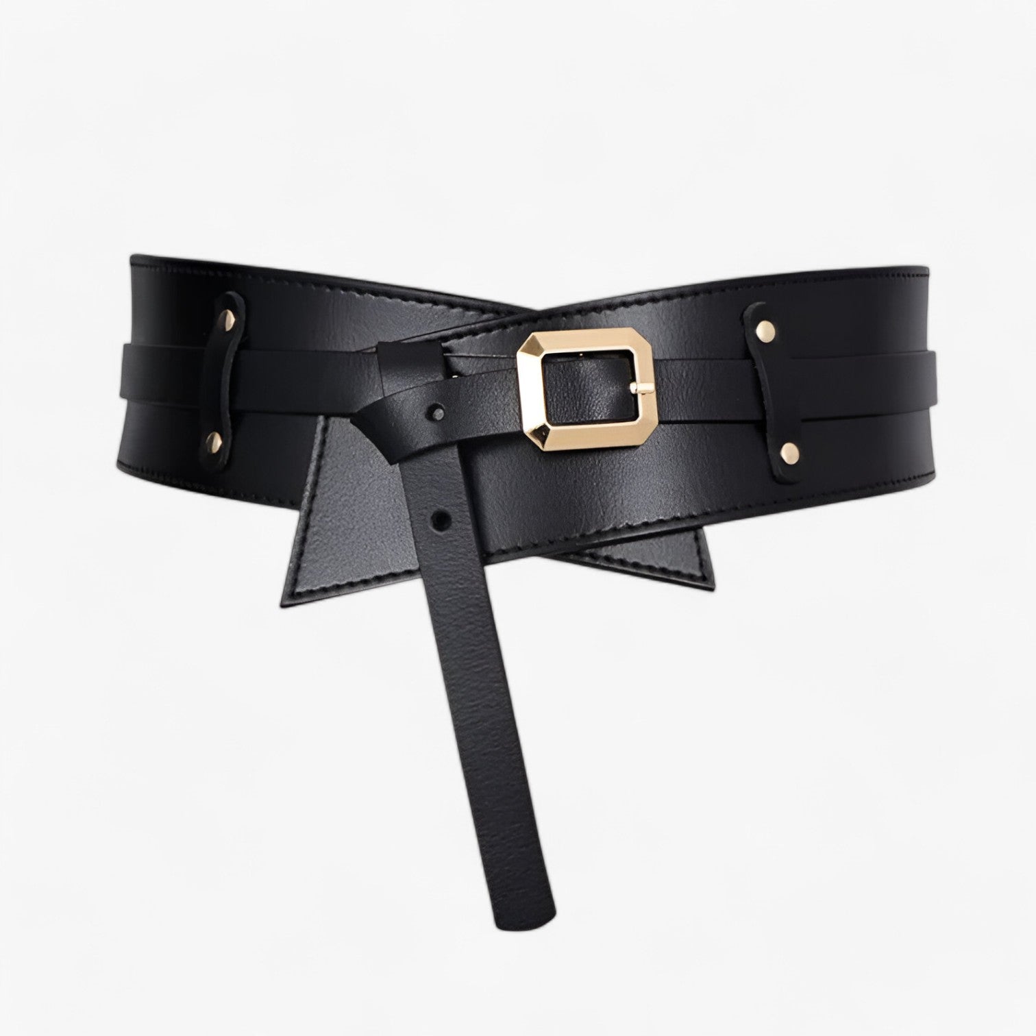 Cintura Uomo in Vera Pelle Nera Multifunzione Elegante e Resistente - Nero - belt buckle women Belts cintura cintura vera multifunzionale pelle stile vera waist belt for women women's belt - Concept Palermo