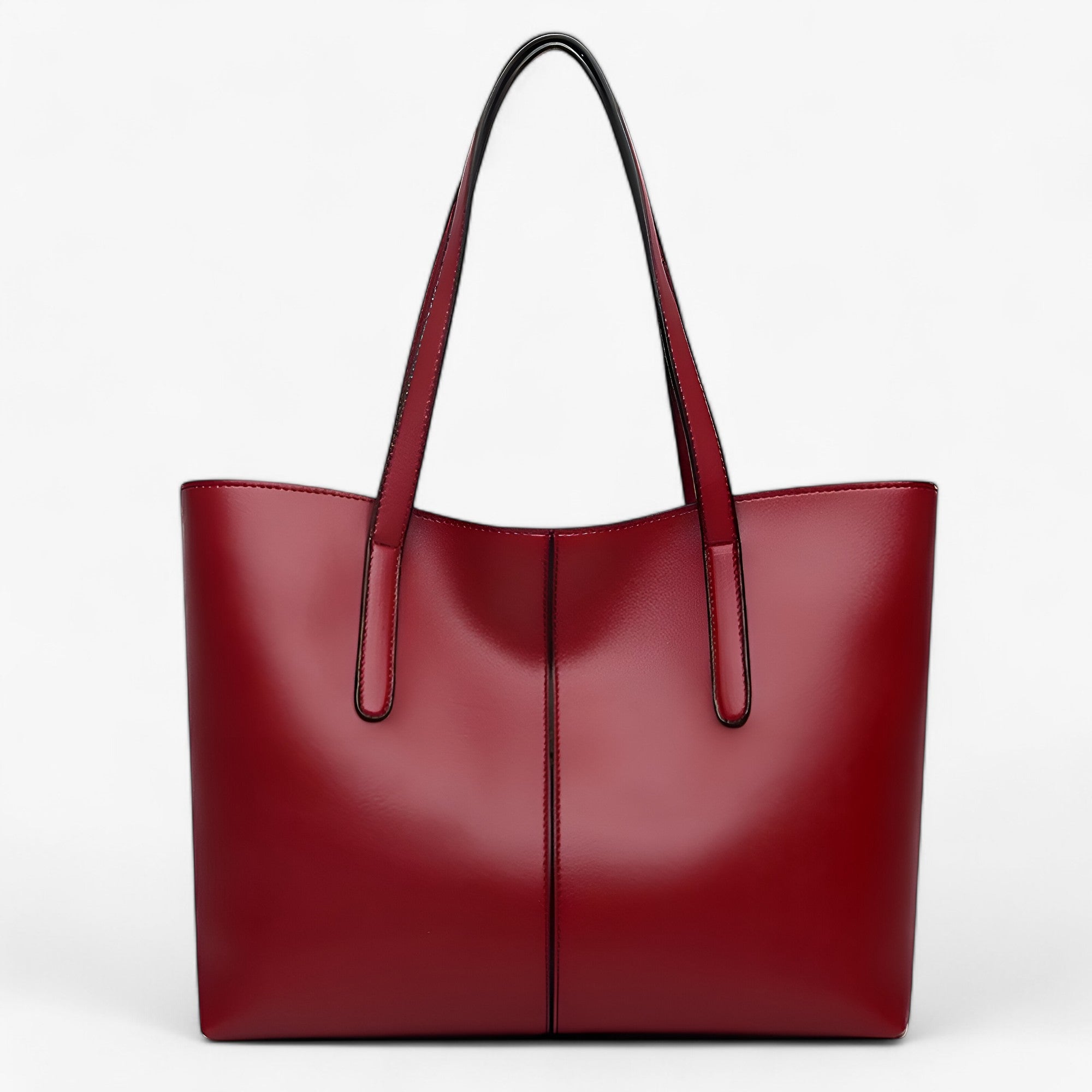 La tua borsa da donna – Spazio e qualità in pelle PU - Rosso - bags borsa borsa donna donna pelle qualità Shoulder Bags spazio WOMEN Women's shoulder bag - Concept Palermo