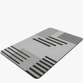 Alfombrilla de baño antideslizante - Suave, absorbente y fácil de limpiar para hombre