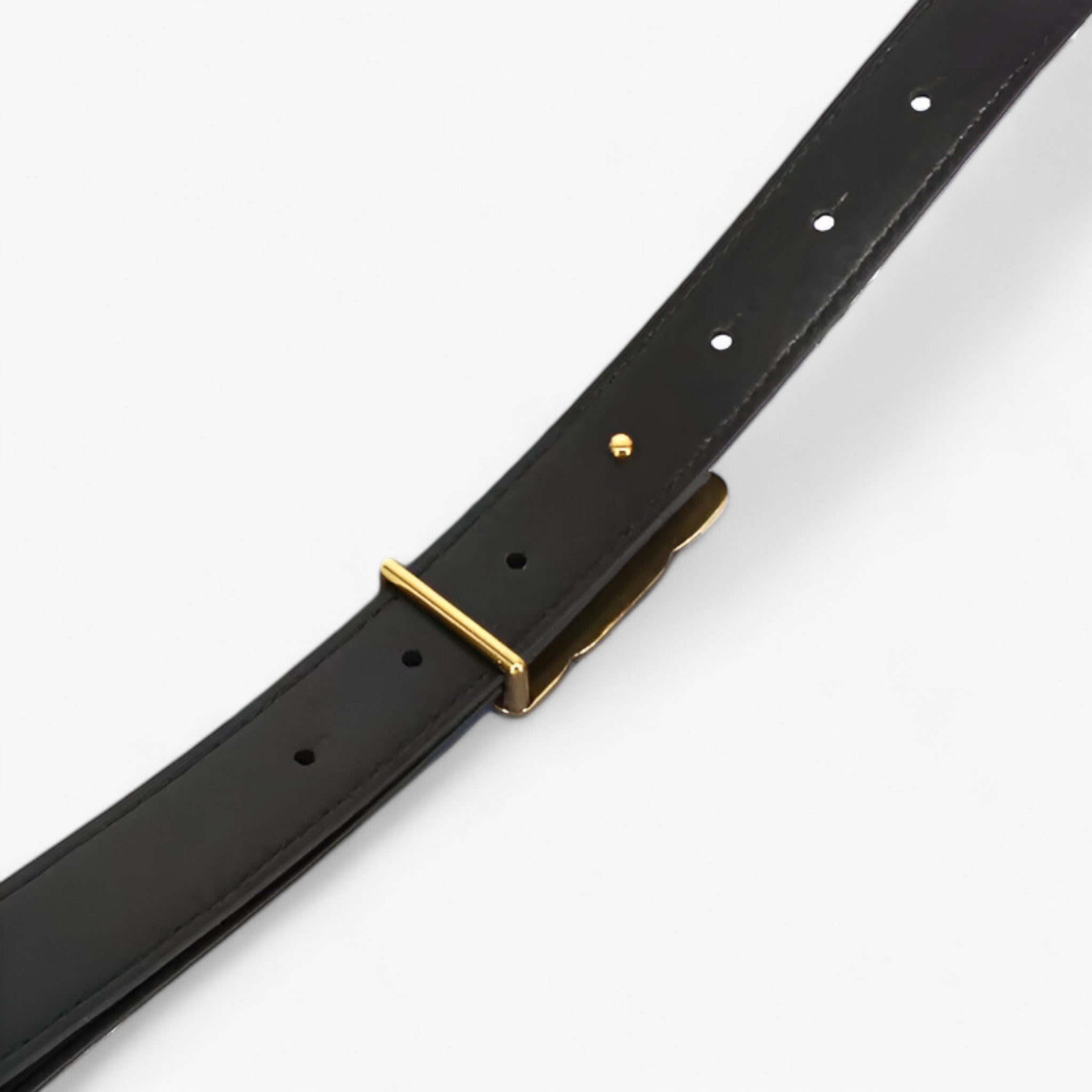 Cintura Donna Versatile in Pelle PU Nera - Stile Retrò Elegante - - accessorio Belts cintura cintura moda donna moda retr versatile WOMEN women's belt - Concept Palermo