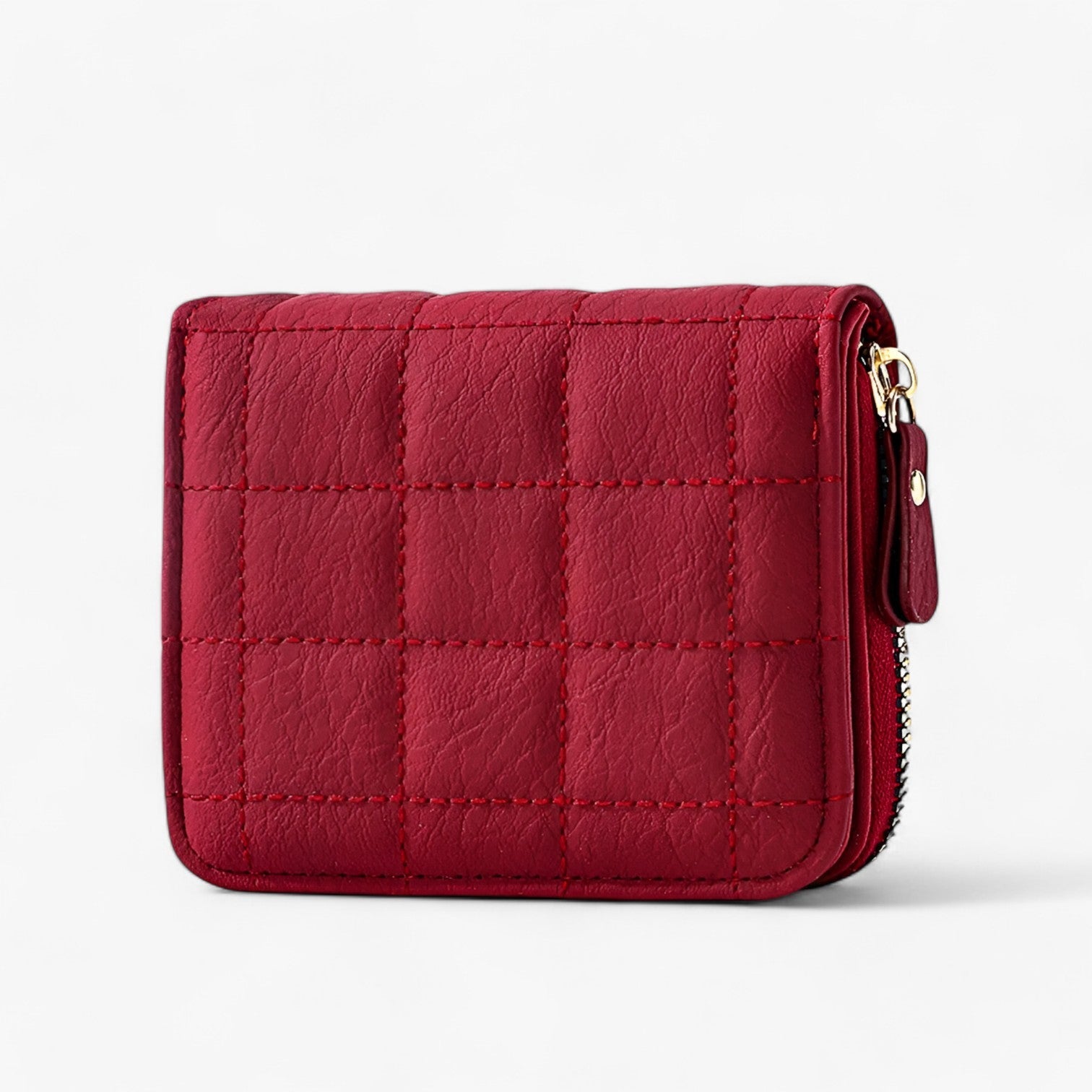 Portafoglio in PU pelle e compatto con pratico design a zip Uomo - - compatto design pelle portafoglio portafoglio pelle pratico uomo wallet wallets womens wallet - Concept Palermo