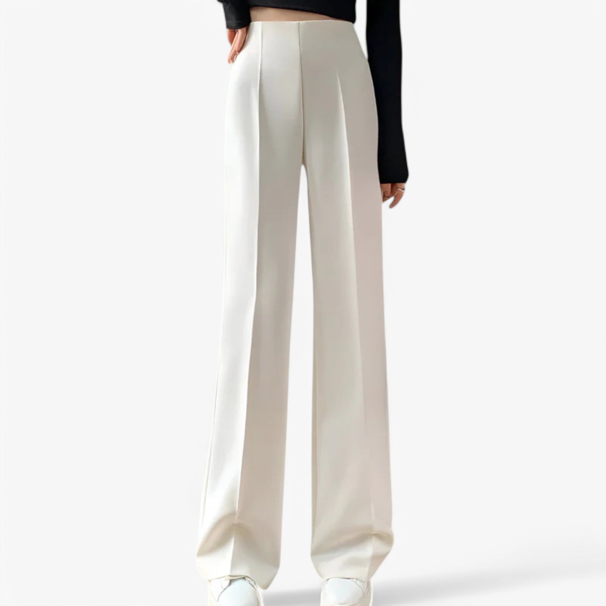 Pantaloni a vita alta - stile versatile Uomo - Bianco - alta pantaloni pantaloni vita pants stile uomo versatile vita - Concept Palermo
