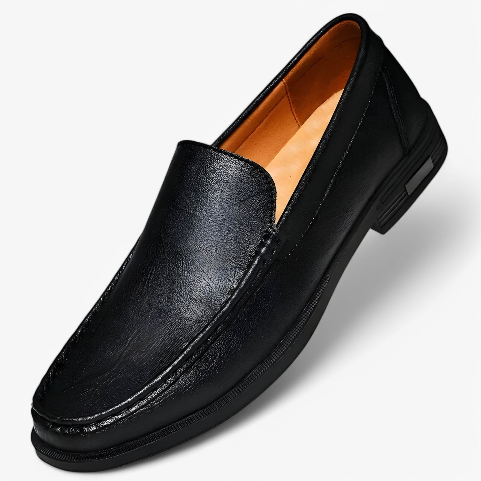 Mocassini Uomo Marroni in Vera Pelle Artigianali Eleganti Comfort Fit - Nero - eleganti Footwear mocassini mocassini uomo pelle shoes uomo - Concept Palermo