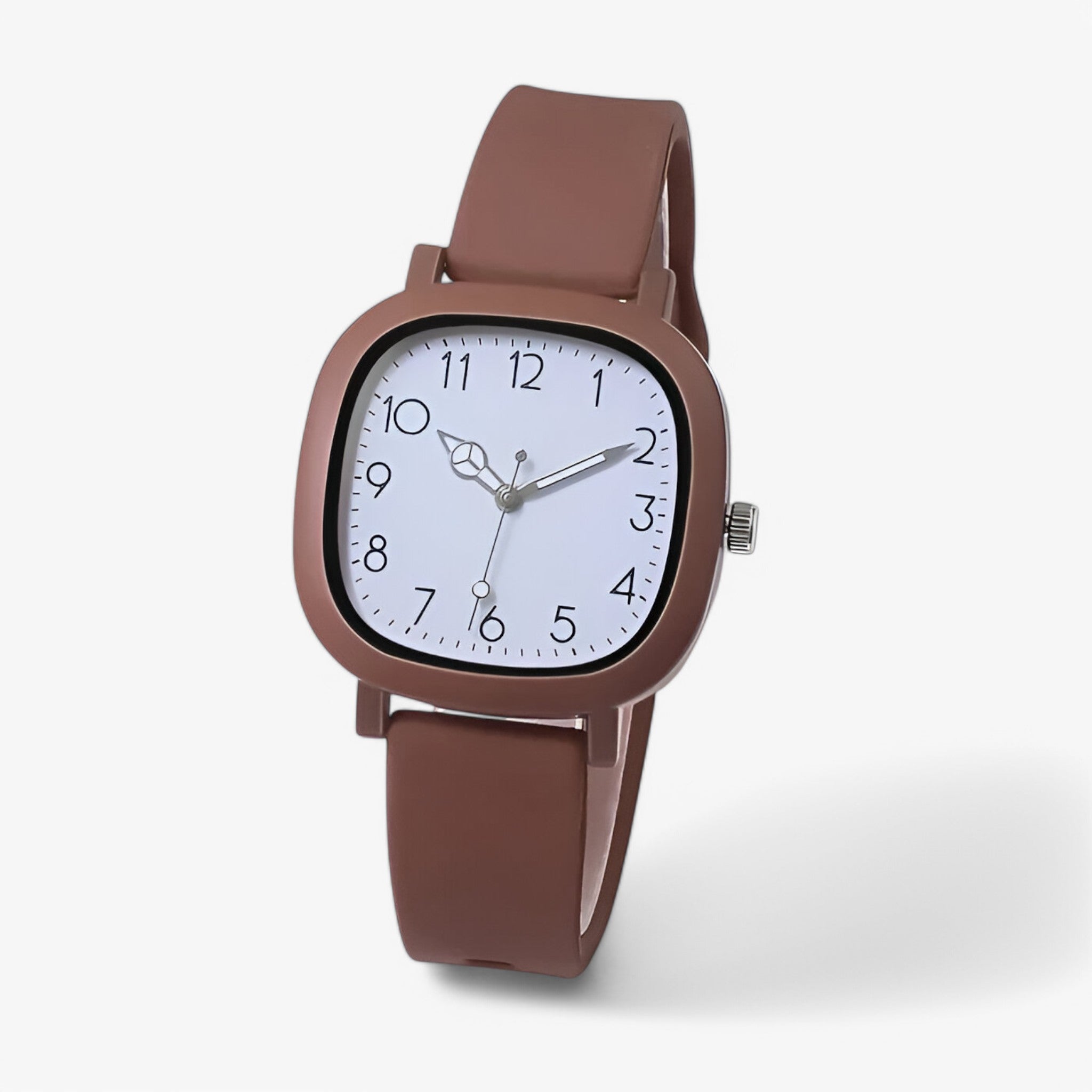 Orologio da donna in silicone al quarzo come regalo - Marrone - donna female watch orologio orologio donna quarzo regalo silicone watch for women watches - Concept Palermo