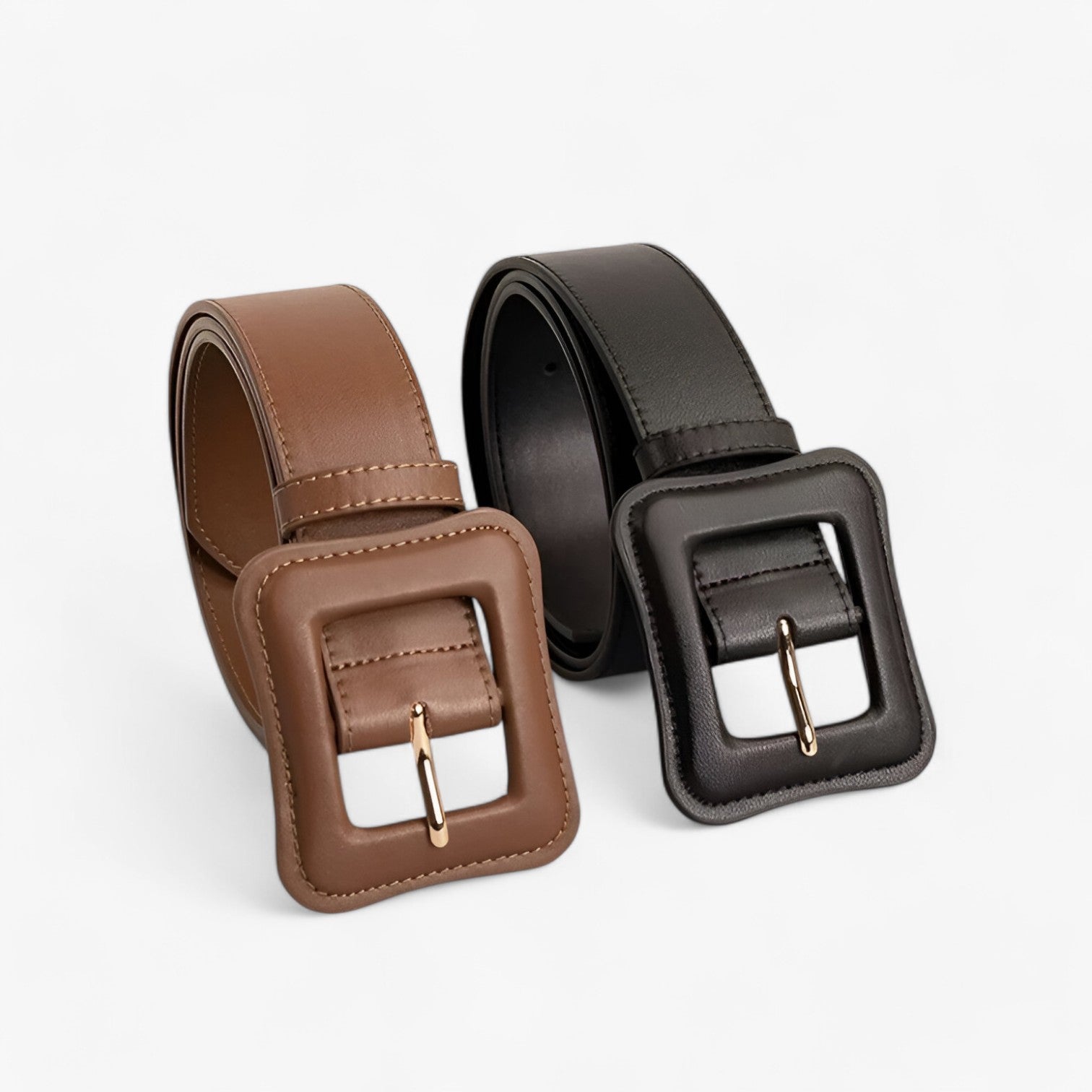 Cintura Larga in Pelle – Fascino Vintage Senza Tempo Donna - - belt buckle women Belts cintura cintura larga donna fascino larga pelle tempo vintage waist belt for women - Concept Palermo