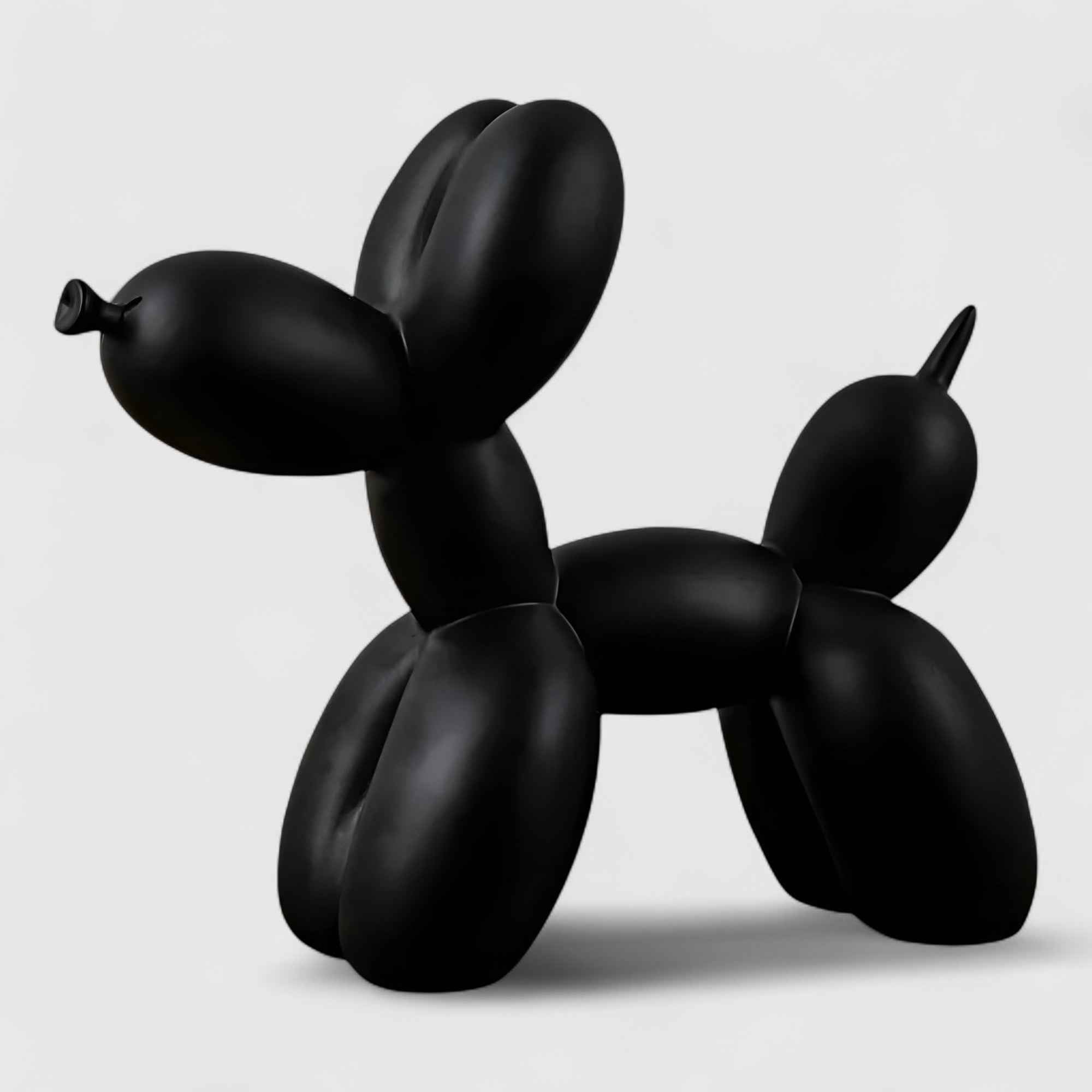 Statua Cane Palloncino Pop Art Moderna in Resina – Decorazione Design Scandinava per Tavolo