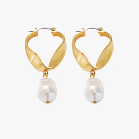 Orecchini a perno Torque - Sostenibili e Stilosi in Oro 18k Placcato Uomo - Oro bianco - Accessories Jewelry EARRINGS jewelry Linen Men orecchini orecchini perno perno placcato sostenibili stilosi torque - Concept Palermo