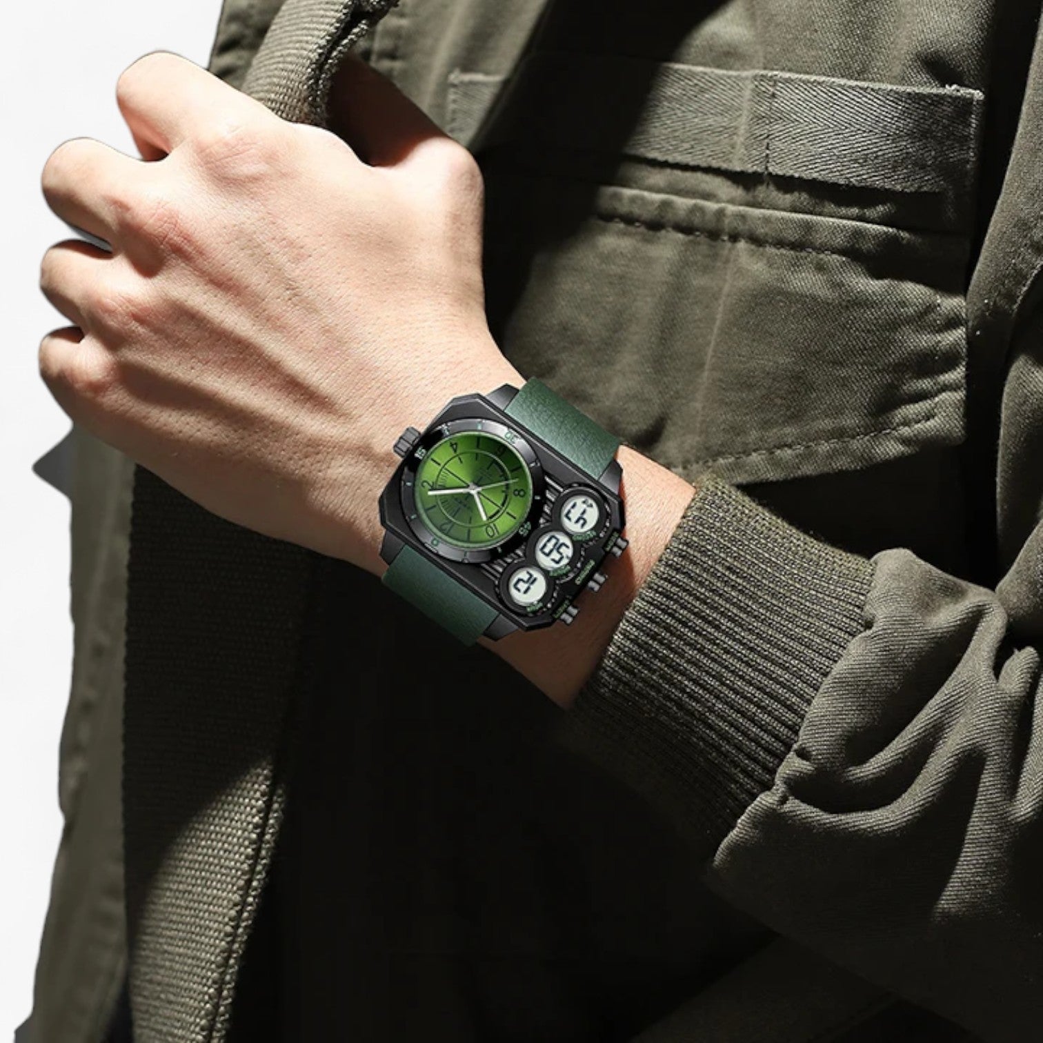 Orologio sportivo con doppio display Uomo - - display doppio orologio orologio sportivo sportivo uomo watch watches WATCHES FOR MEN - Concept Palermo