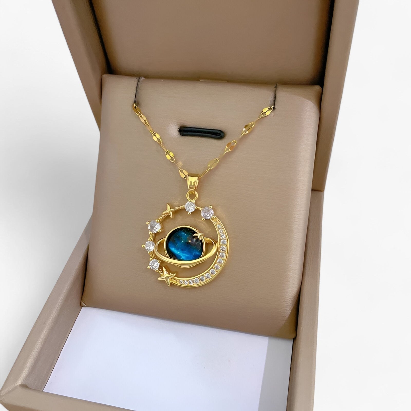 Collana a cielo stellato - Versatilità senza tempo Lana Donna - Oro - cielo collana collana cielo donna jewelry lana Necklace Necklaces for Women stellato tempo womens fashion - Concept Palermo