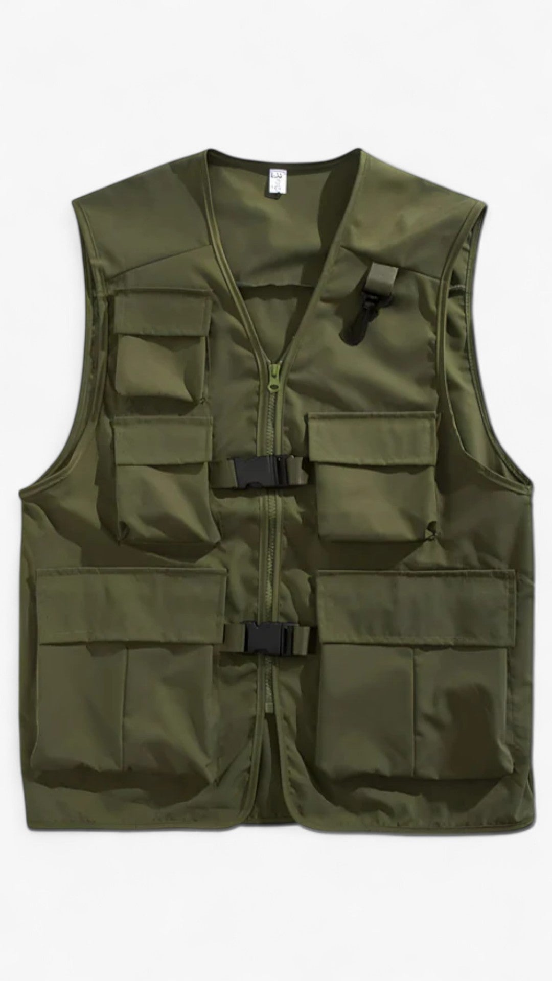 Gilet impermeabile per campeggio e pesca Uomo - verde braccio sottile - campeggio camping vest fishing vest gilet gilet impermeabile impermeabile men's top clothes pesca uomo vests - Concept Palermo