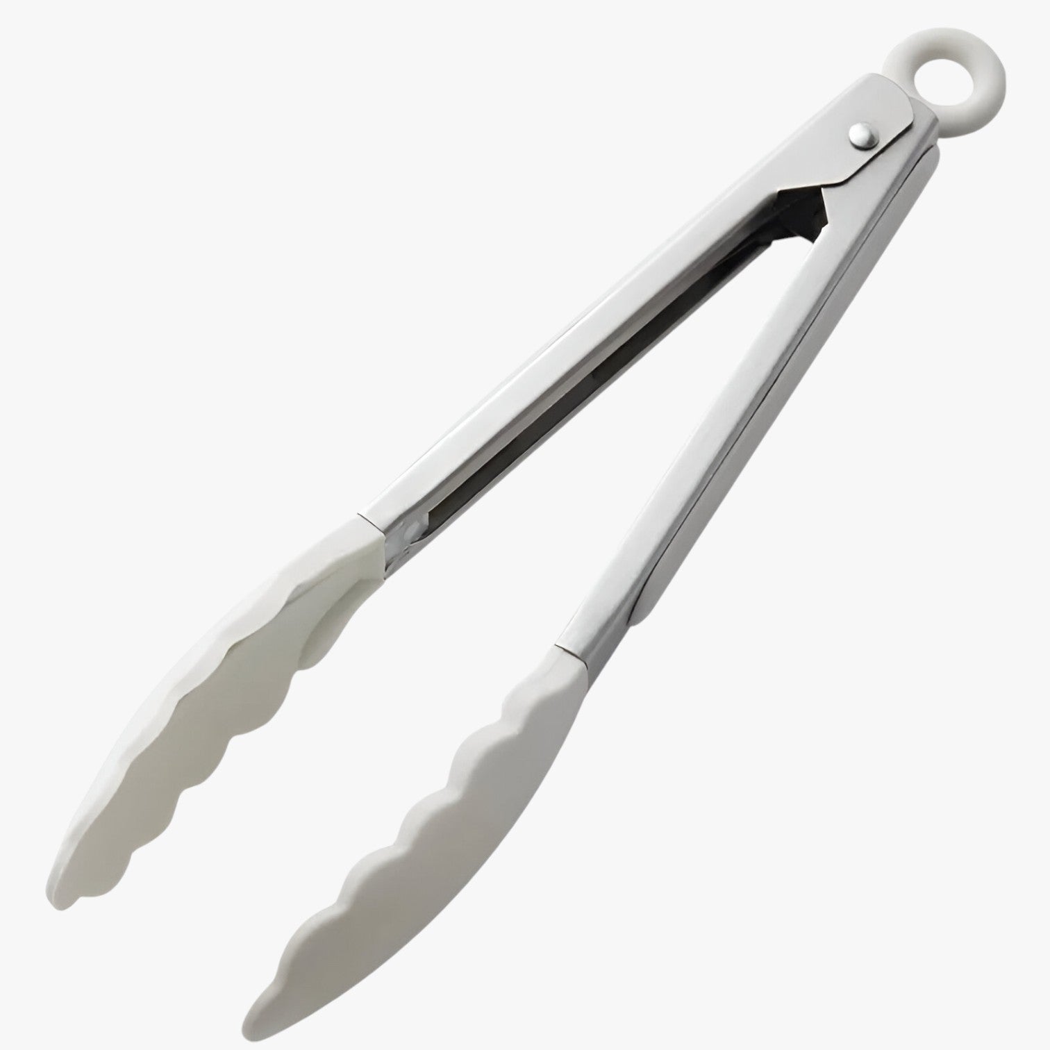 Pinza BBQ resistente al calore – Grip antigraffio Uomo - Clip per alimenti bianca - antigraffio calore grip Kitchen kitchen & dining kitchen accessory kitchen tools pinza pinza resistente resistente uomo - Concept Palermo