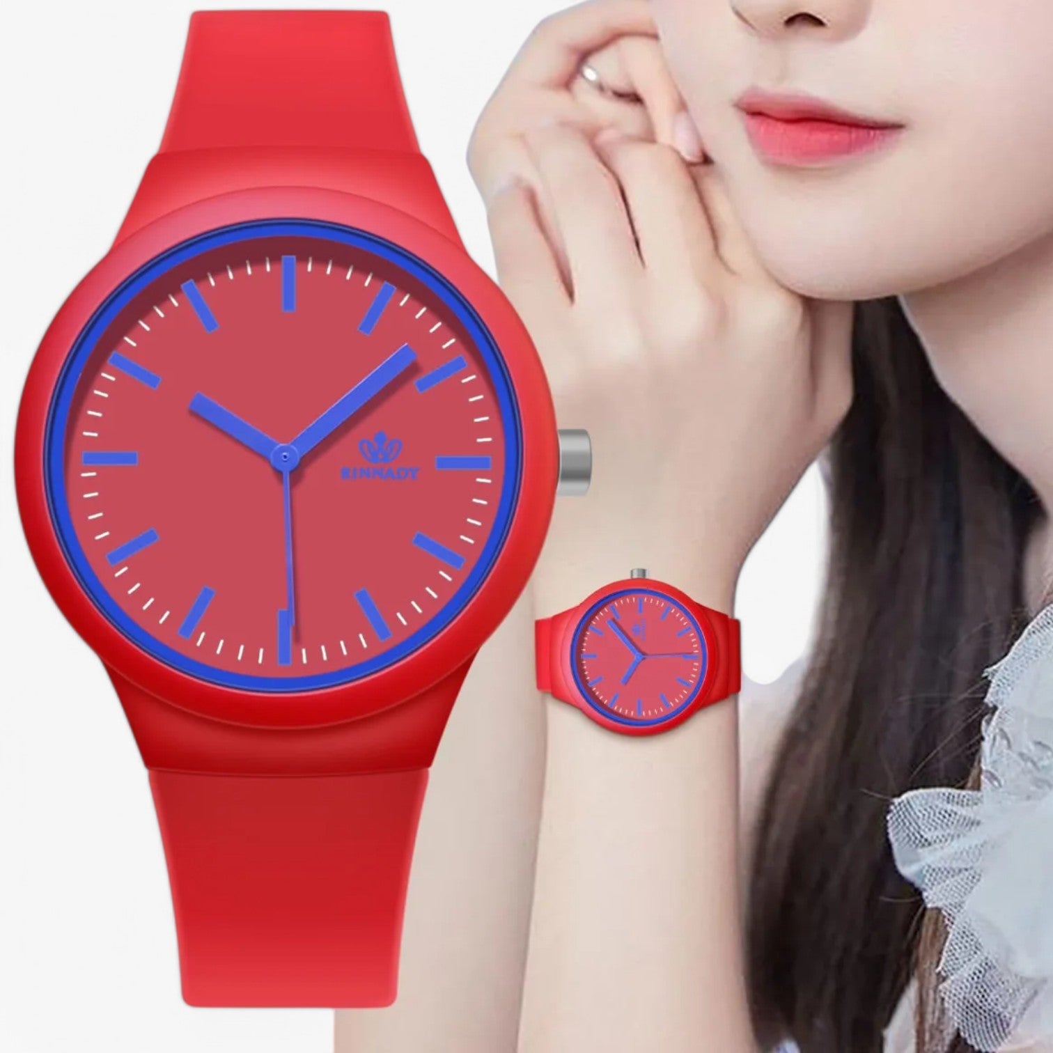 Orologio da donna in silicone e confortevole - - confortevole donna ladies watch orologio orologio donna silicone watch watch for women watches women watch - Concept Palermo