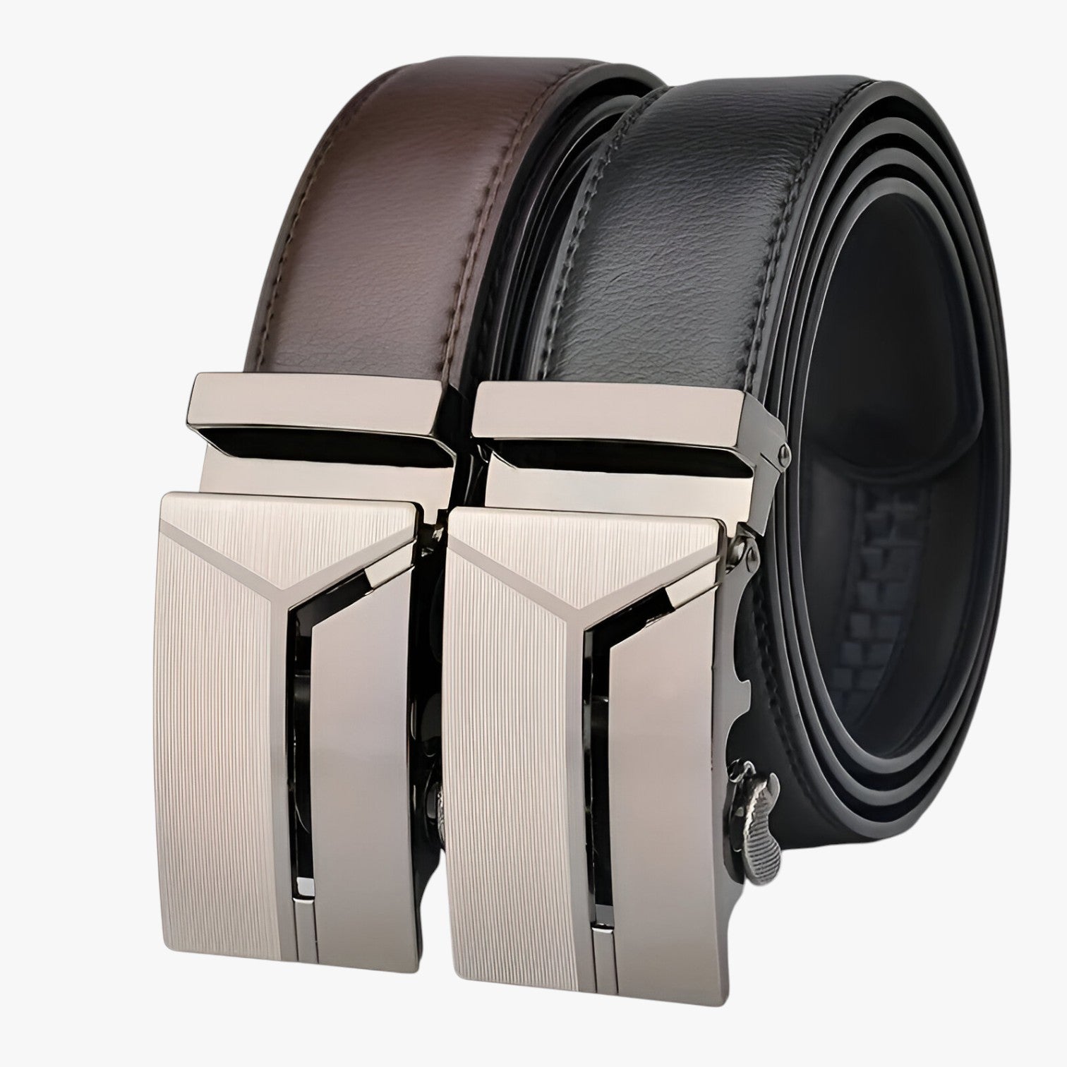Cintura in morbida pelle con fibbia automatica Uomo - - automatica Belts belts for men cintura cintura morbida fibbia Mens belt morbida pelle uomo - Concept Palermo