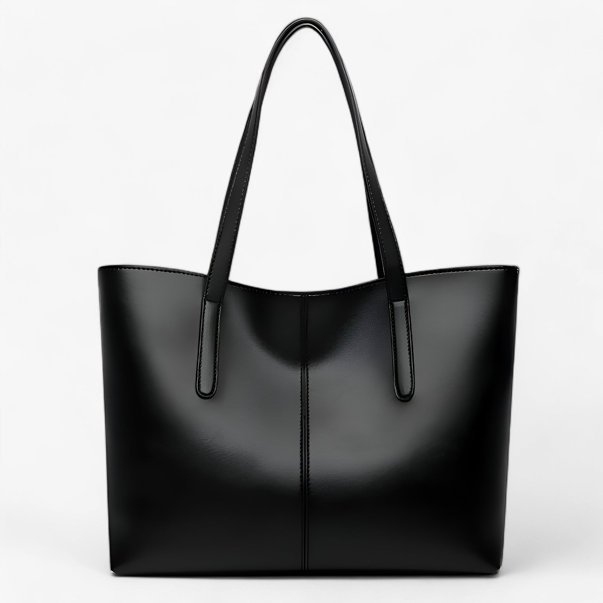 La tua borsa da donna – Spazio e qualità in pelle PU - Nero - bags borsa borsa donna donna pelle qualità Shoulder Bags spazio WOMEN Women's shoulder bag - Concept Palermo