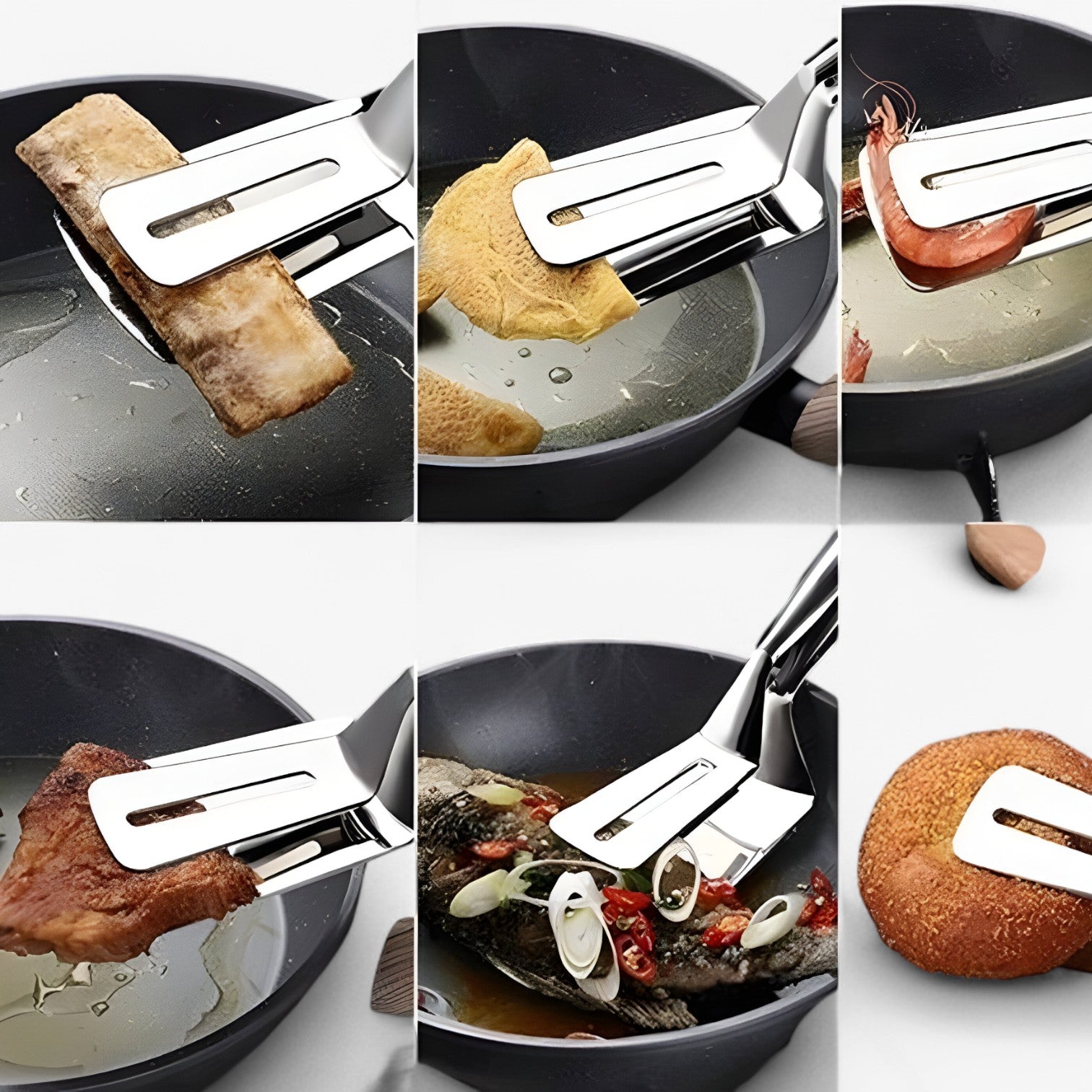 Spatola in acciaio inox - antiscivolo e versatile per una grigliatura Uomo - - acciaio antiscivolo grigliatura Home inox Kitchen kitchen & dining kitchen tools spatola spatola acciaio uomo - Concept Palermo