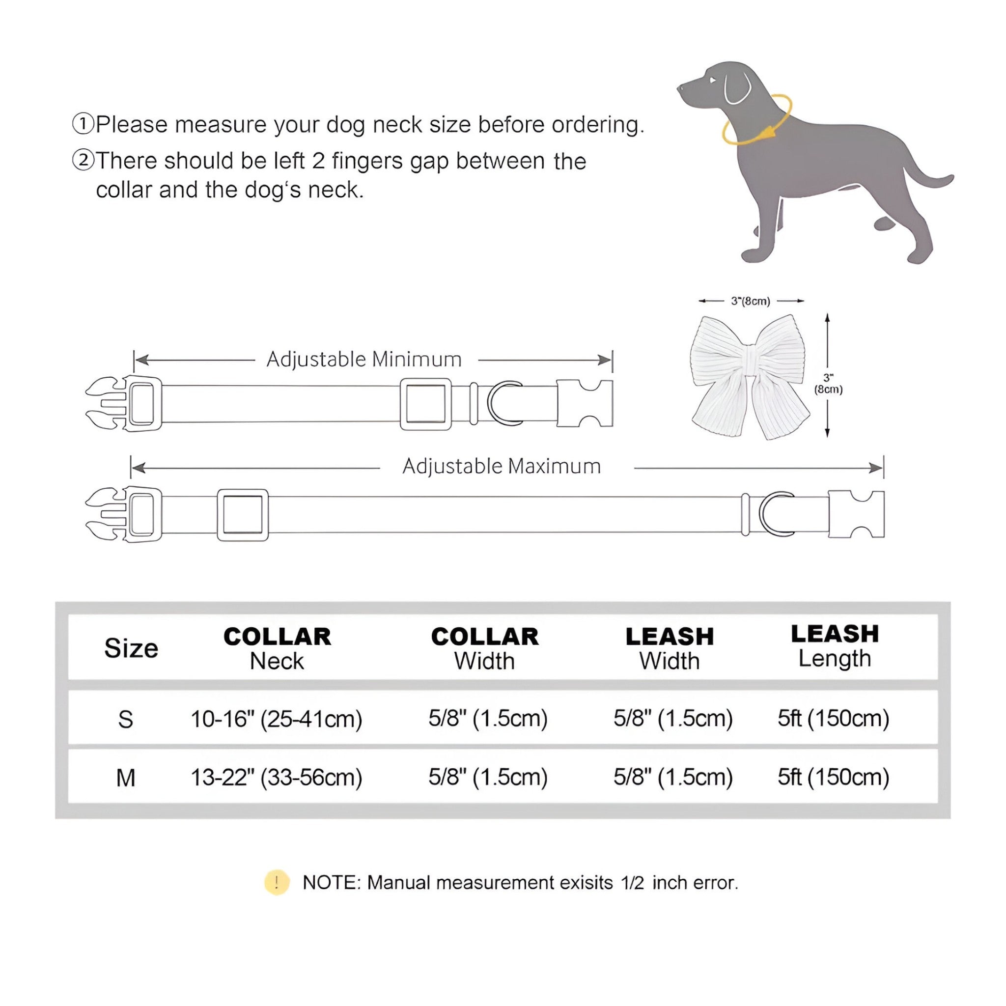 Set Collare e Guinzaglio Rosa Chiaro per Cani Piccoli e Medi - - cani chiaro collare collare guinzaglio guinzaglio medi pets & supplies piccoli - Concept Palermo