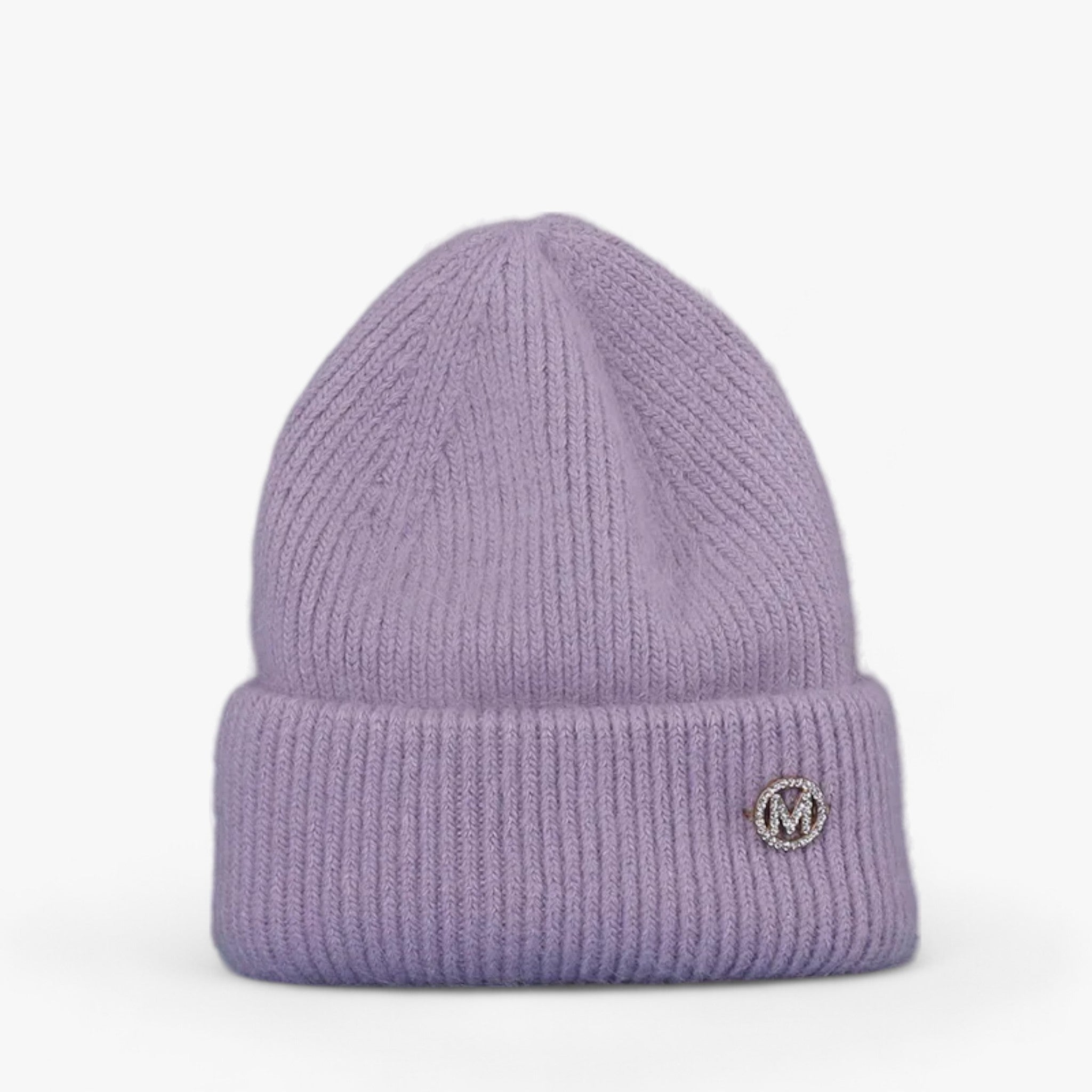Cappello invernale: calore con vera pelliccia di coniglio Donna - Viola con M 54cm-60cm - beanies bucket hats calore cappello cappello invernale coniglio donna hat invernale pelliccia Sun Hats - Concept Palermo