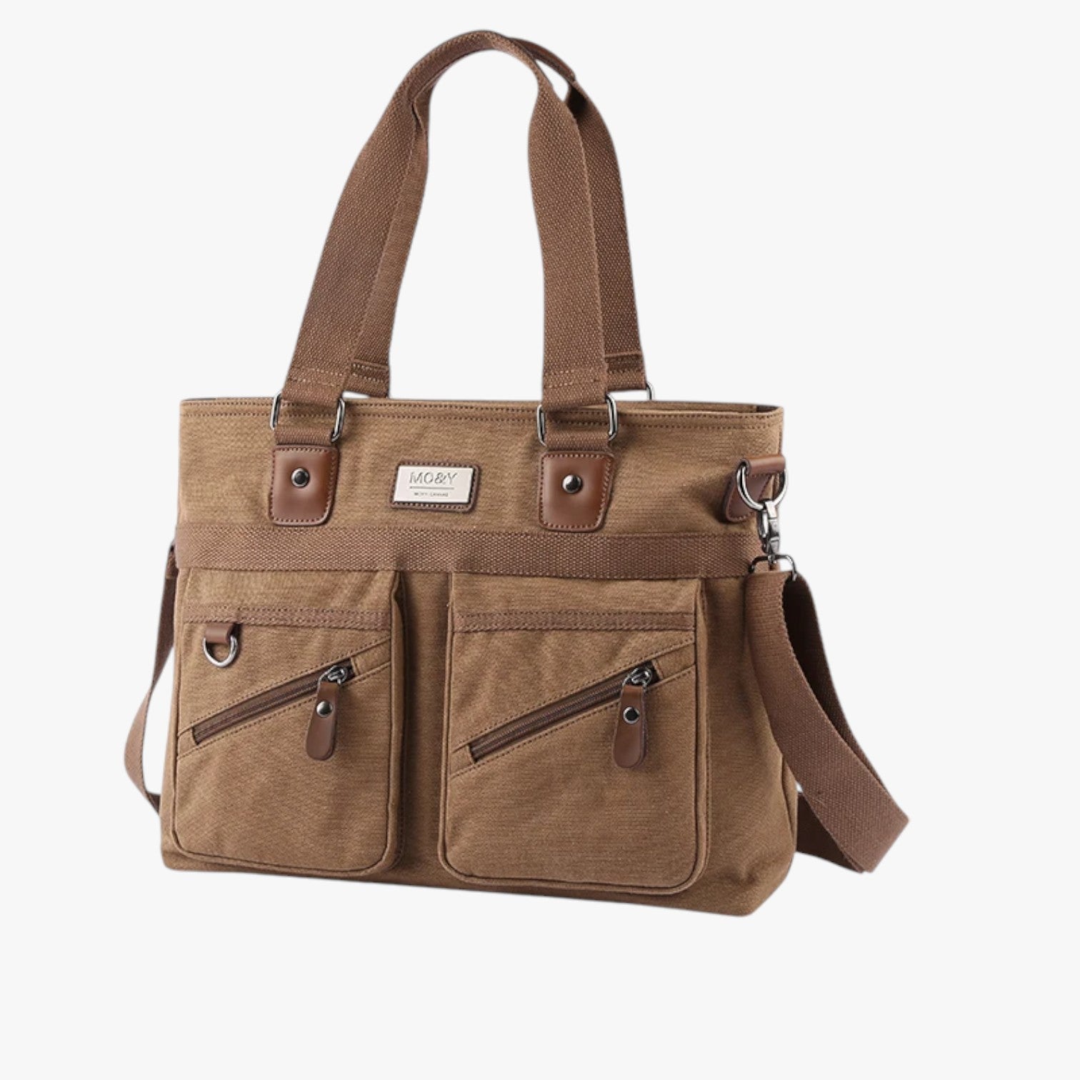 Borsa a spalla in tela vintage - Khaki - Bags borsa borsa spalla handbags mens bag spalla tela vintage - Concept Palermo