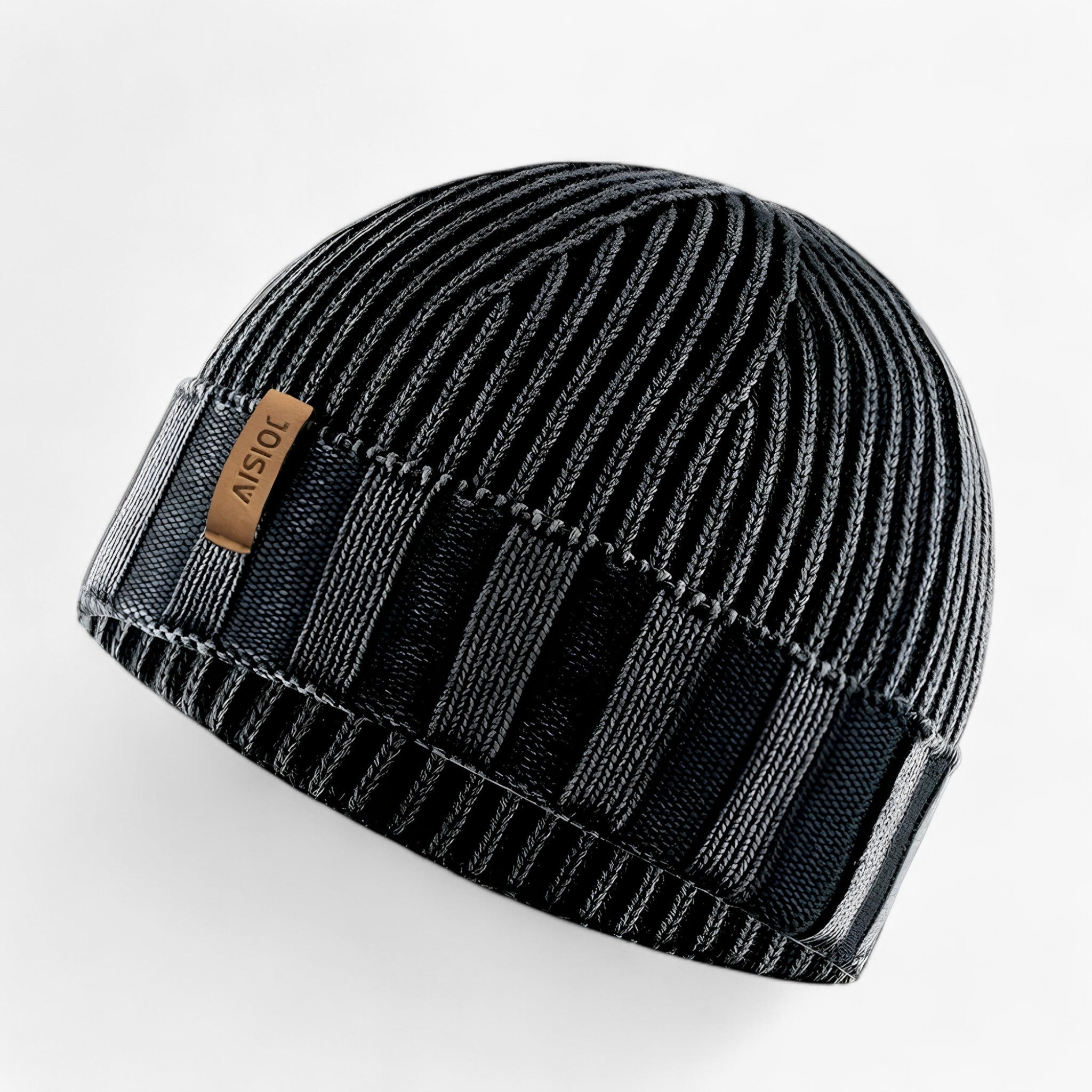 Berretto di Maglia Lavato in Cotone Vintage - per l'Inverno - Nero - accessoires berretto berretto maglia cotone hats inverno lavato maglia petten vintage - Concept Palermo