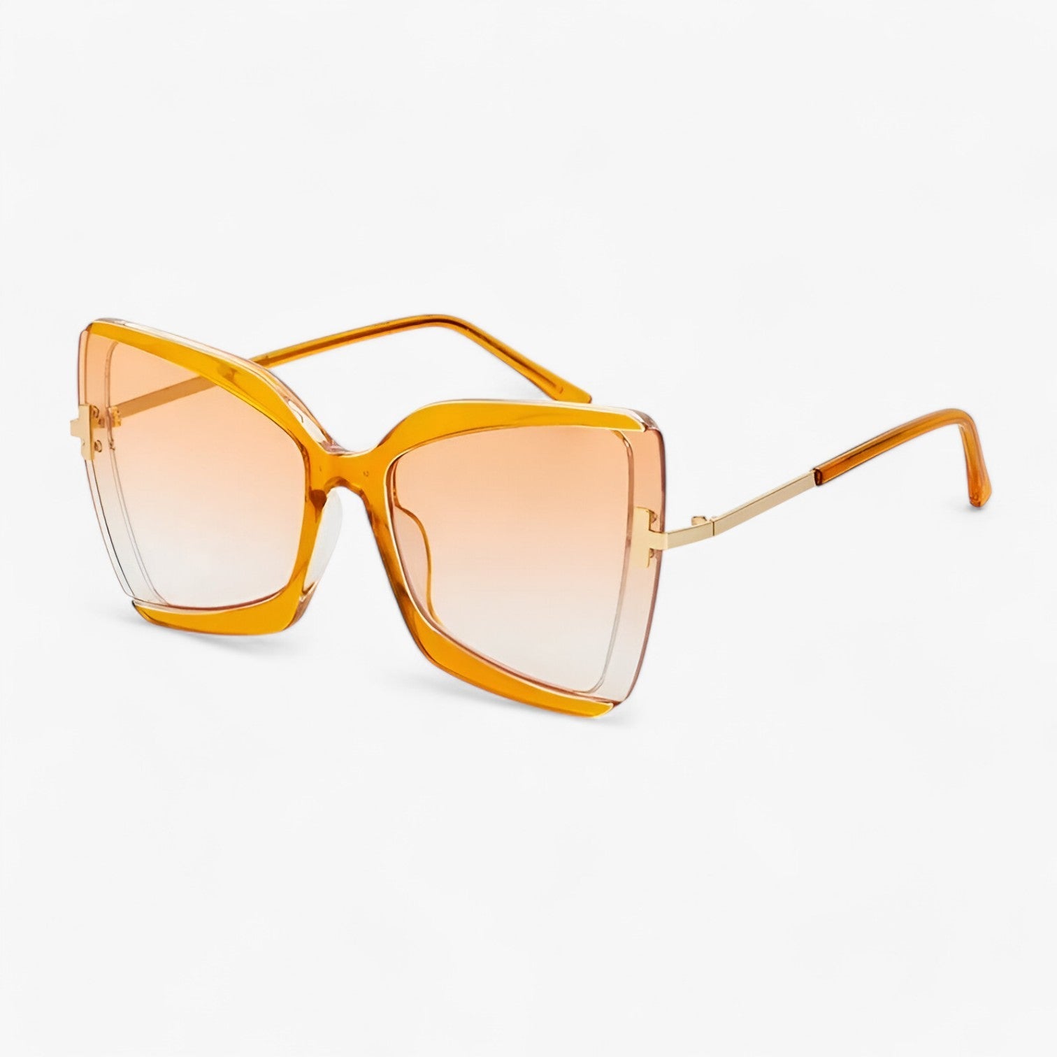 Occhiali da sole Cat-Eye con montatura a T - stile audace, colori vivaci - arancione - Accessories audace colori montatura occhiali occhiali sole sole stile sunglasses sunglasses for women WOMEN - Concept Palermo