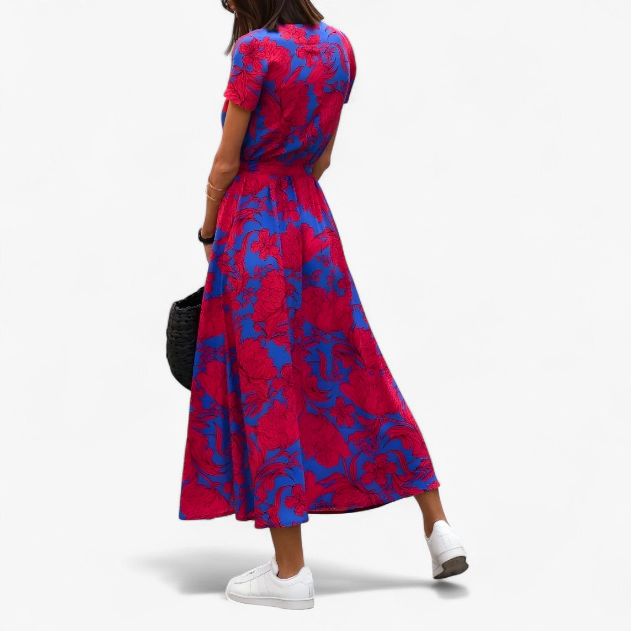 Nery - vestito con scollo a V Donna - - donna dresses nery scollo vestito - Concept Palermo