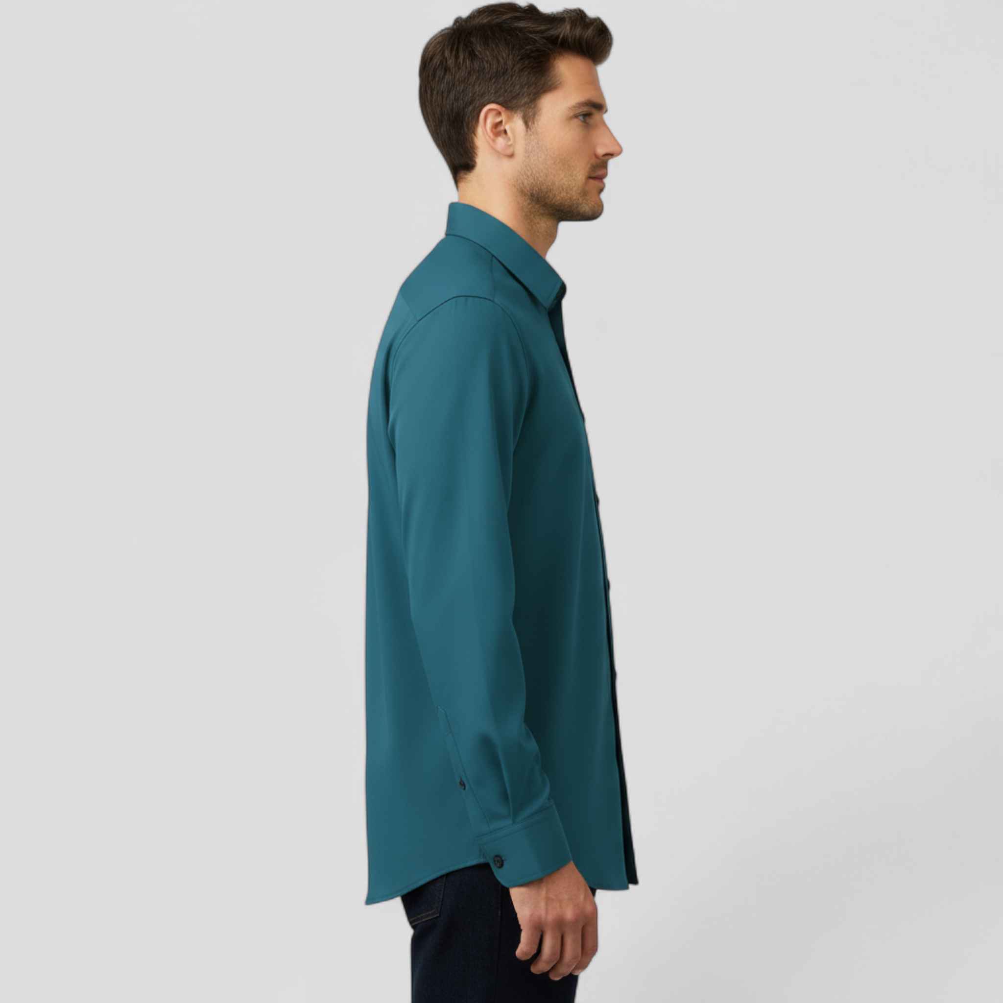 Camicia da ufficio flessibile: linee pulite con flessibilità integrata Uomo - - 10/6/2024 camicia camicia ufficio clothing flessibile flessibilità integrata linee men's top clothes pulite tshirts - Concept Palermo