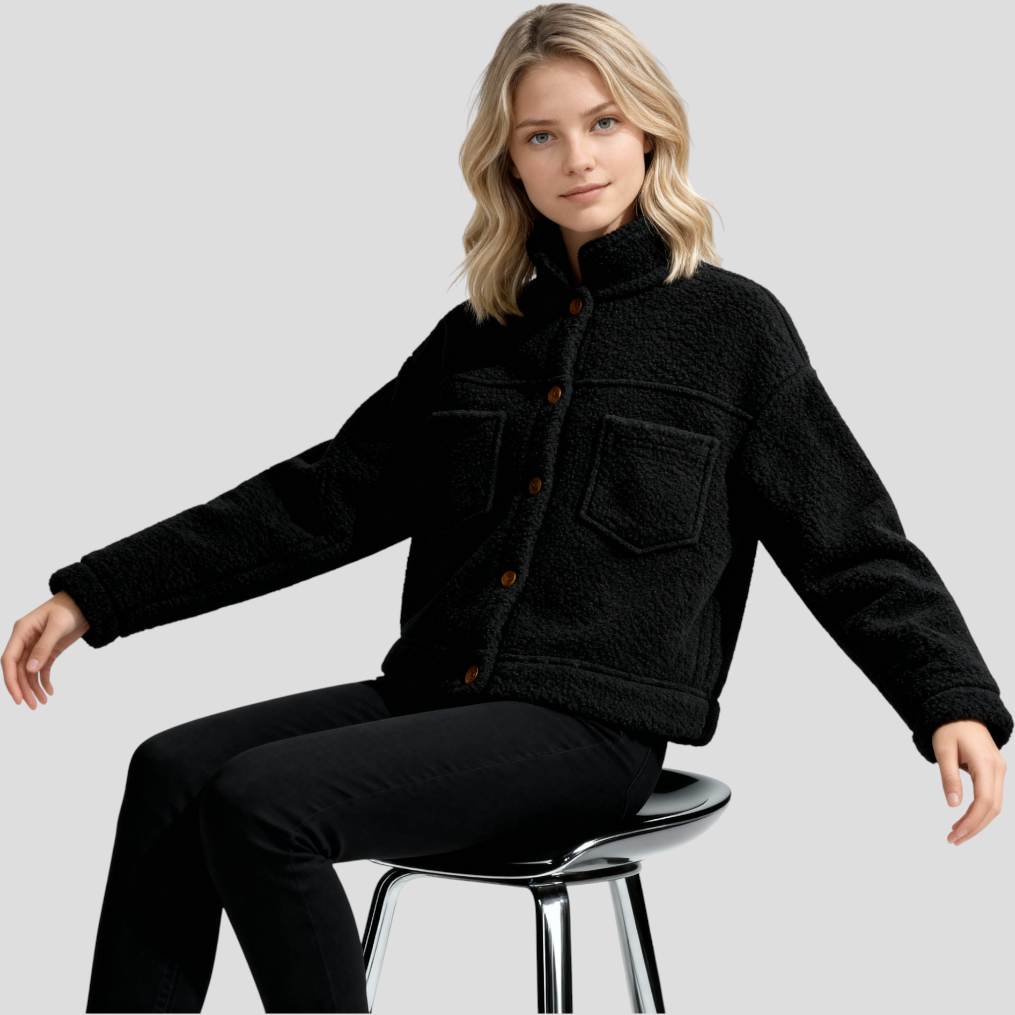 Breve e dolce Lana Donna - - breve breve dolce dolce donna Jackets ladies_jackets_cardigan lana Women jackets women's coats & jackets - Concept Palermo