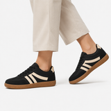 Adidași damă din PU cu închidere cu șireturi