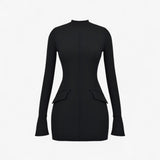 Elegante vormgevende jurk Dames