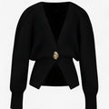 Blusa envolvente de estilo boho