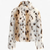 Oversized jas van synthetisch bont voor dames