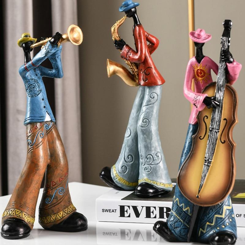 I musicisti di Handmade Music Sides hanno messo insieme la loro band - - band Decor figurines handmade hanno home & garden home decor insieme messo music musicisti - Concept Palermo