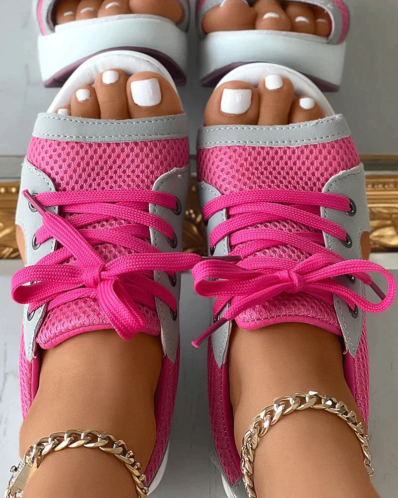 Sandali Ortopedici Zoë Donna in Pelle, Comodi e Supportivi, Vari Colori e Taglie - Rosa rossa - donna ortopedici sandali sandals women sandals - Concept Palermo