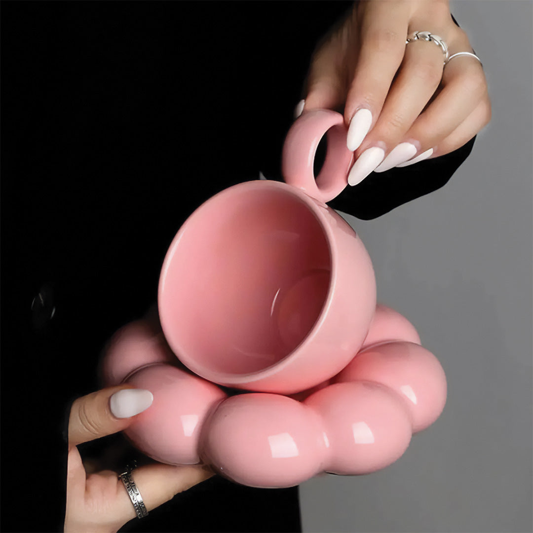 Affascinante Tazza di Girasole Un Incantevole Sogno di Fiori per il Tuo Caffè Mattutino - Rosa - affascinante affascinante tazza caffè Ceramics Decor fiori girasole home & garden incantevole Kitchen mattutino Mug Tableware - Concept Palermo