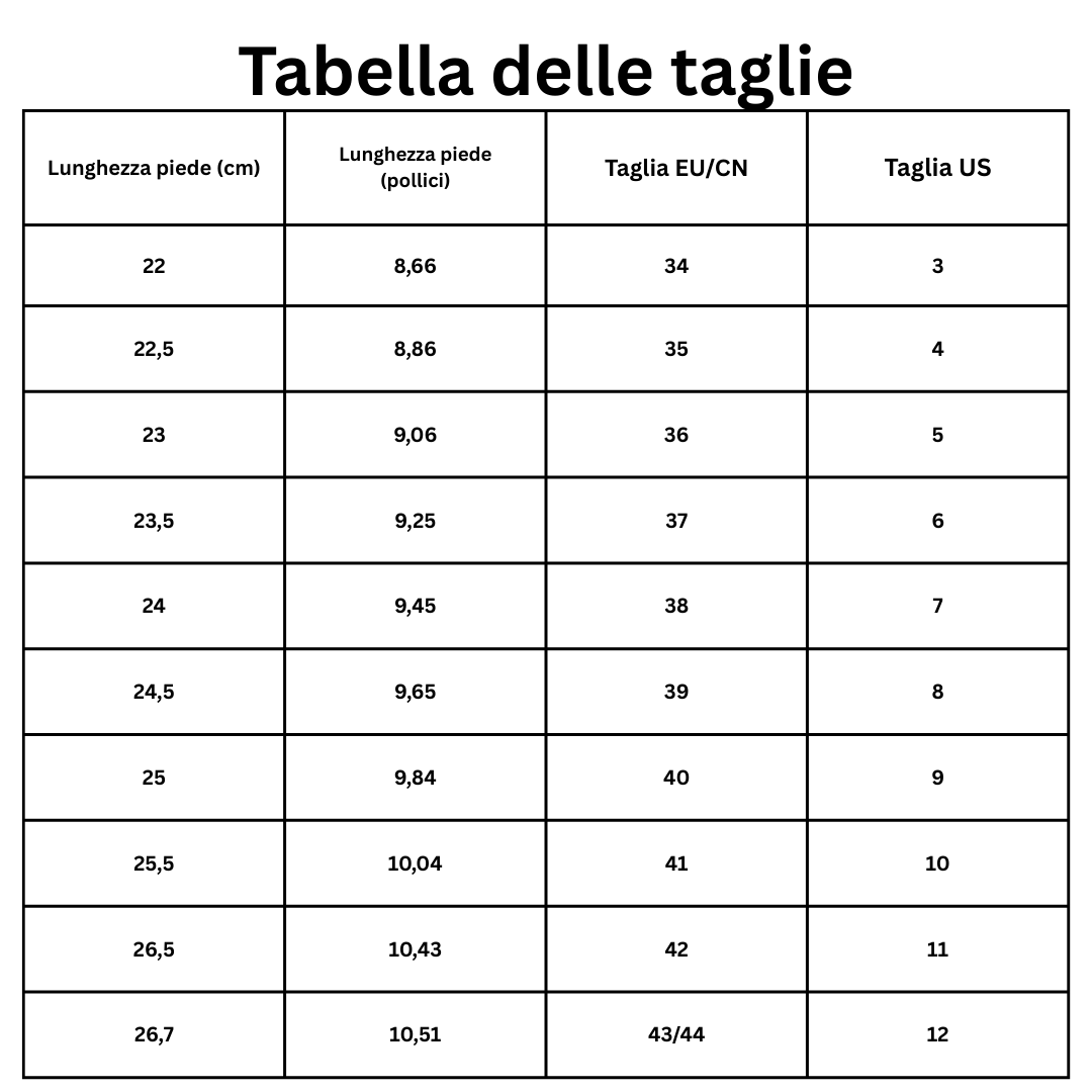 Size Guide